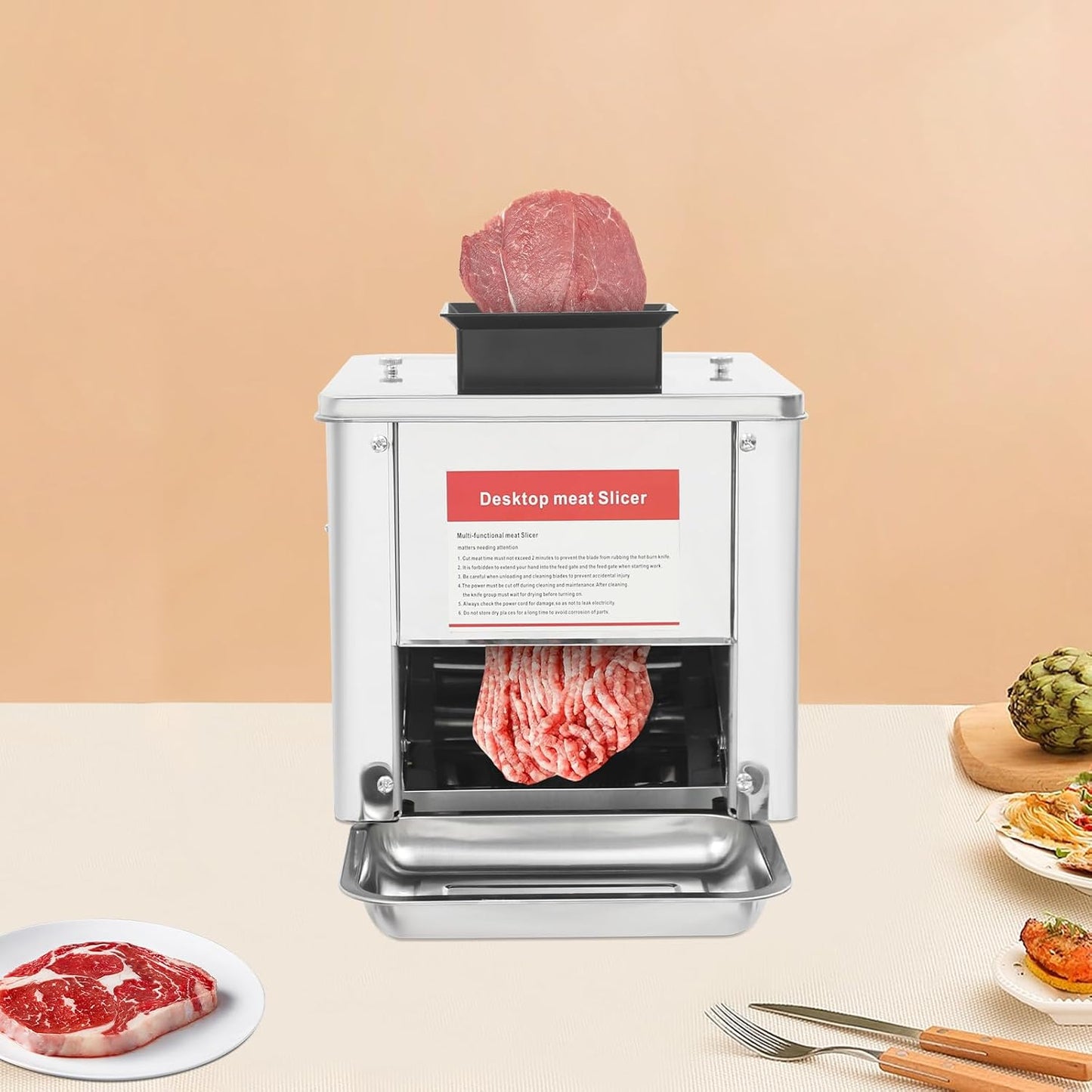 Fleischschneidemaschine