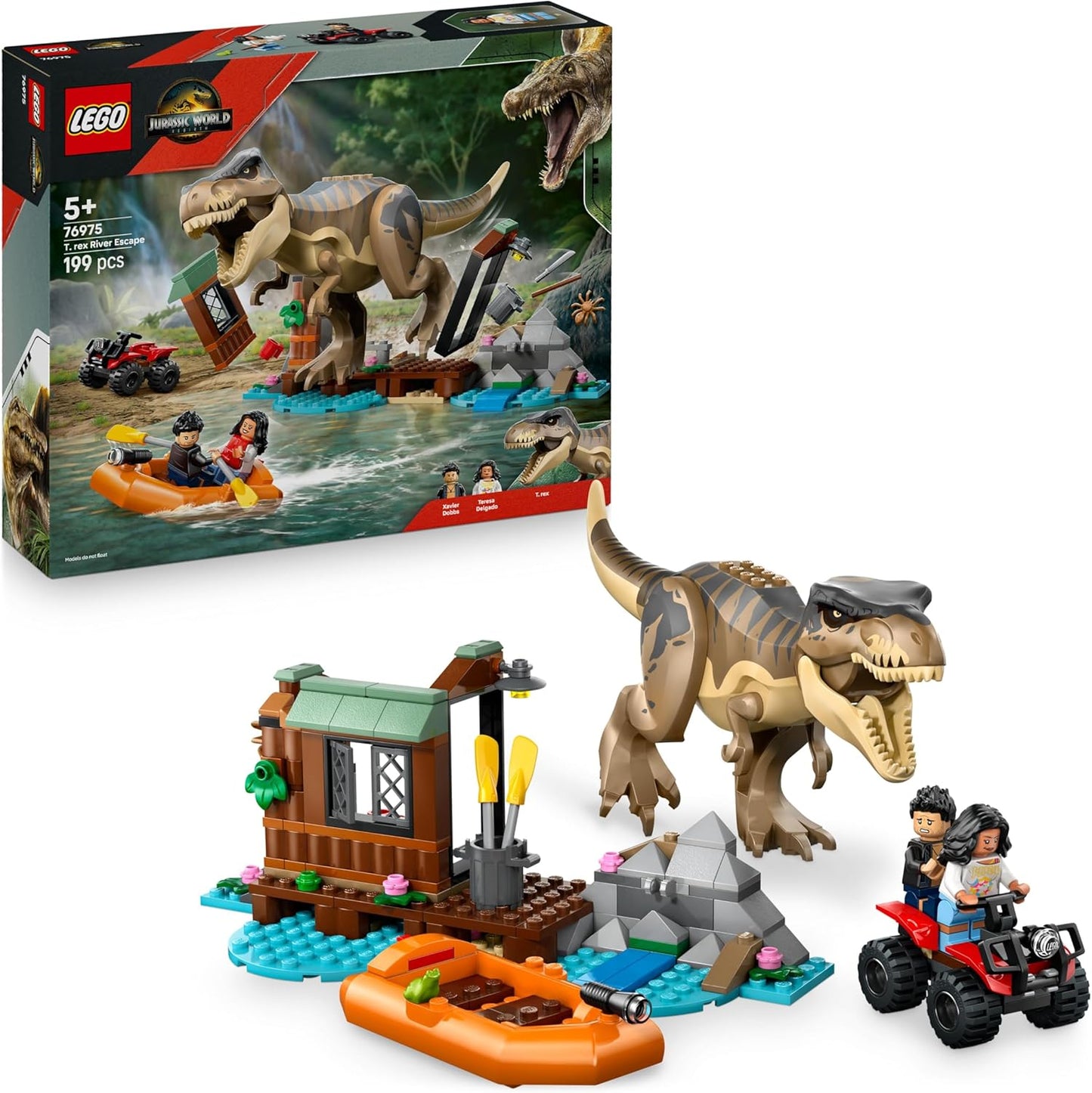 Jurassic World Flucht vor dem T.Rex
