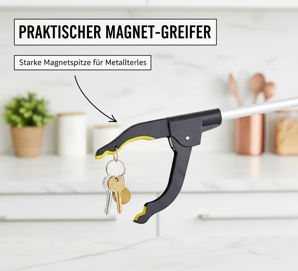 Greifzangen-Set mit Magnetspitze, 10 Stück