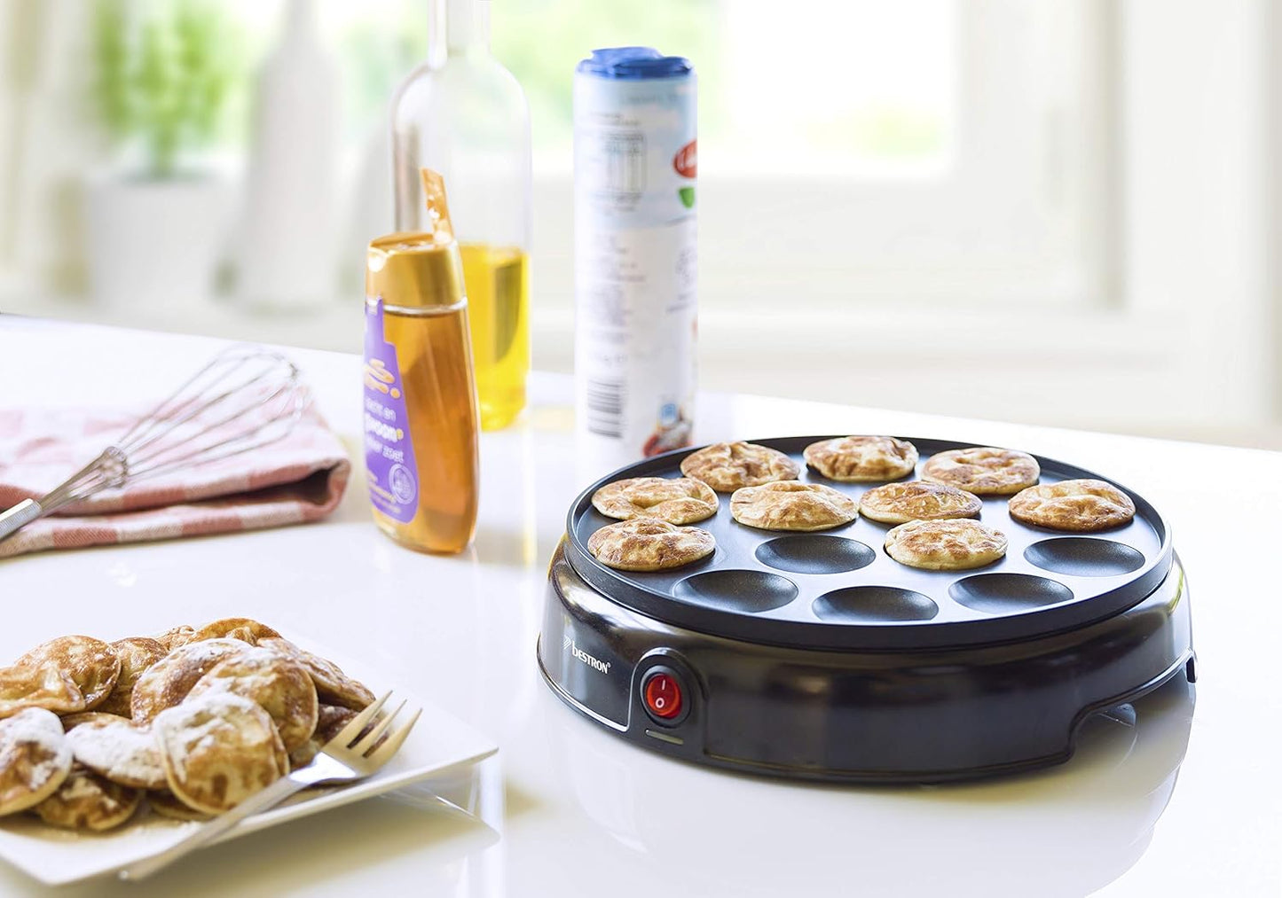 Poffertjes Maker, Schwarz