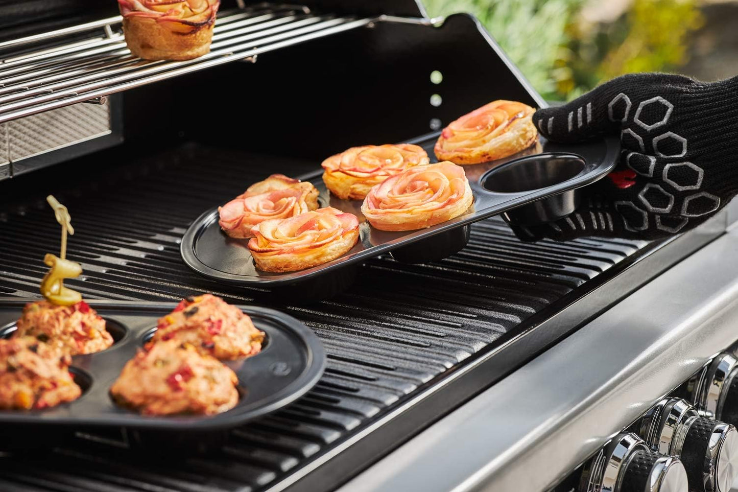 3-teiliges Barbecue-Set, Premium-Set 3-tlg.