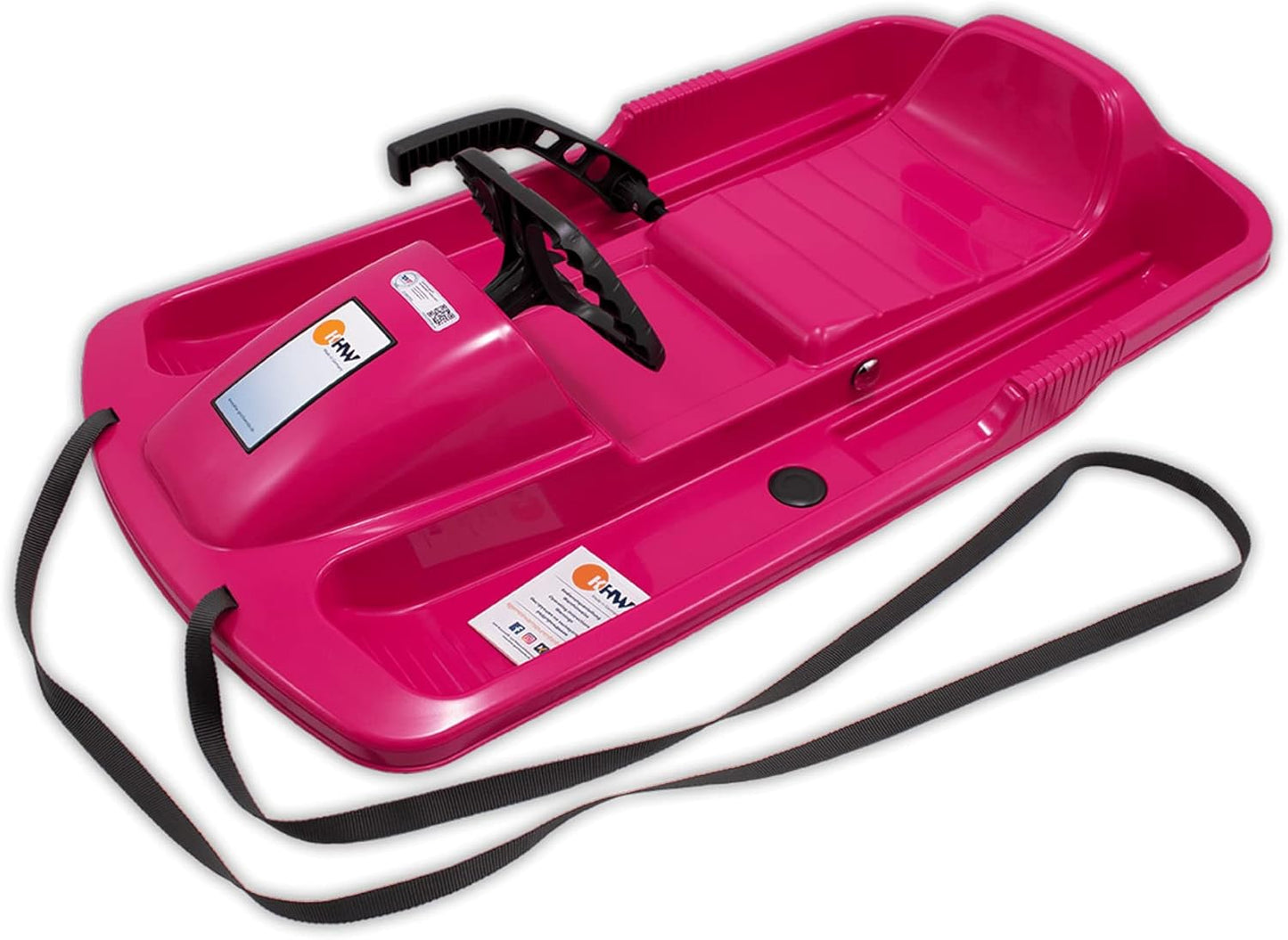 Lenkschlitten Snow Fox, Snow Fox Set Pink