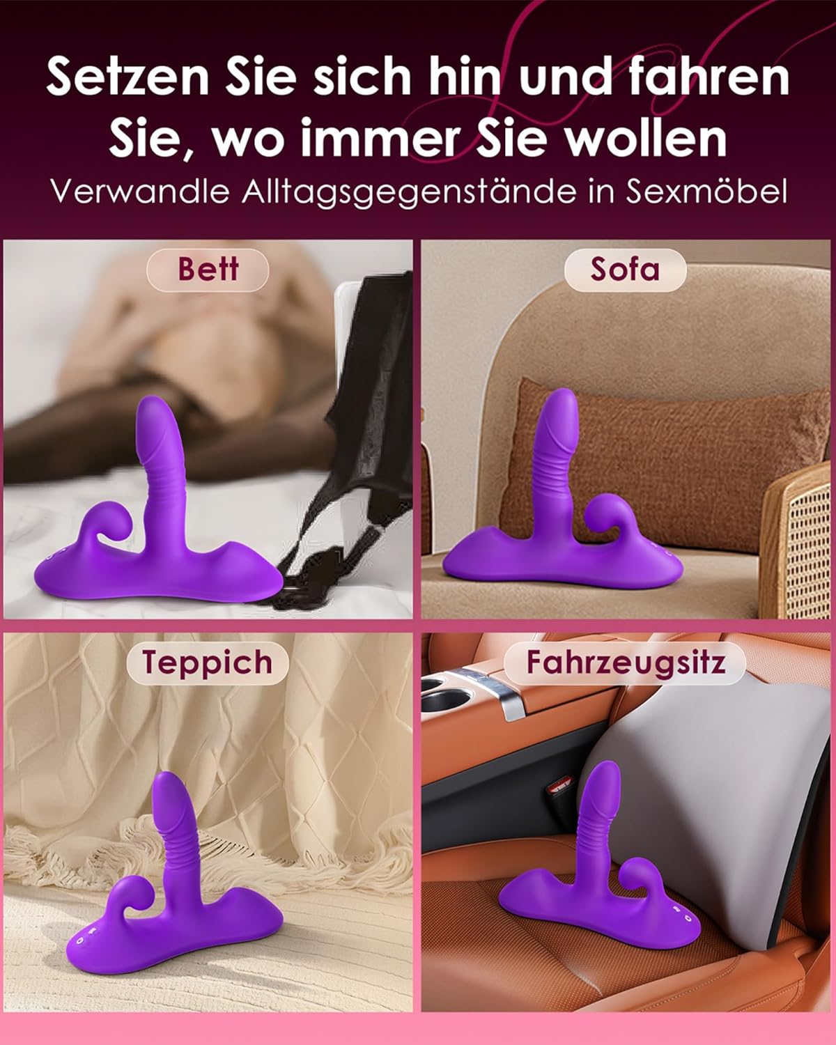 Aufsitz Vibrator