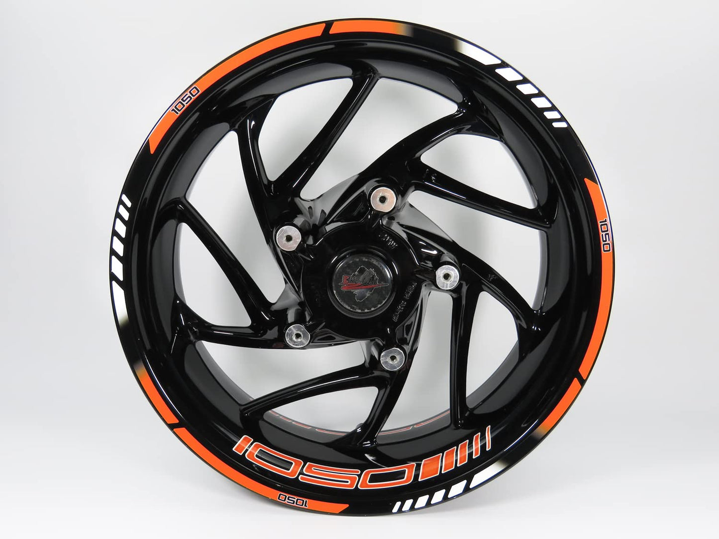 Felgenrand Aufkleber Set für KTM 1050 Adventure/R, 1050 Adventure / R - orange