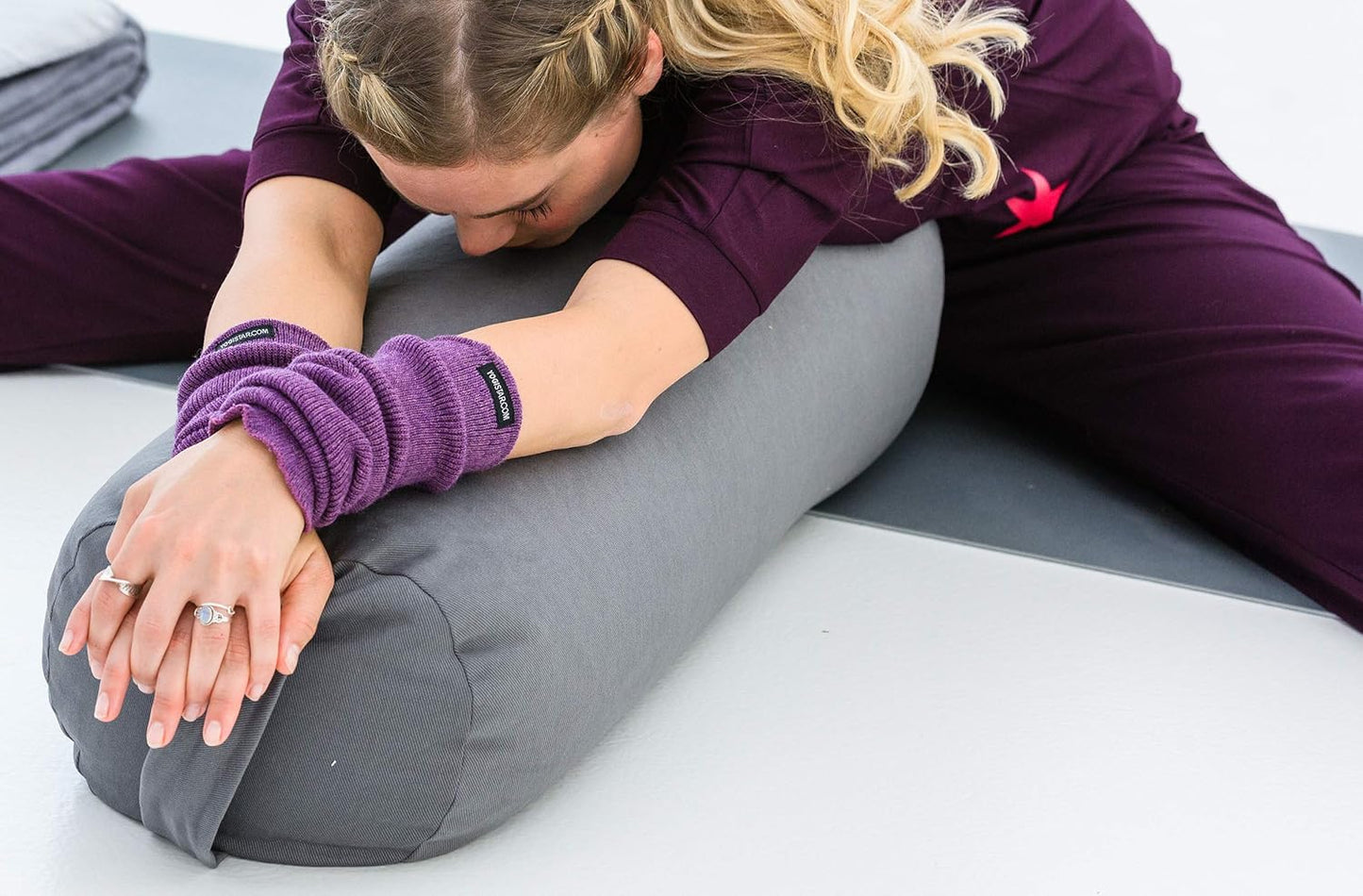 Yoga-Bolster, graphit