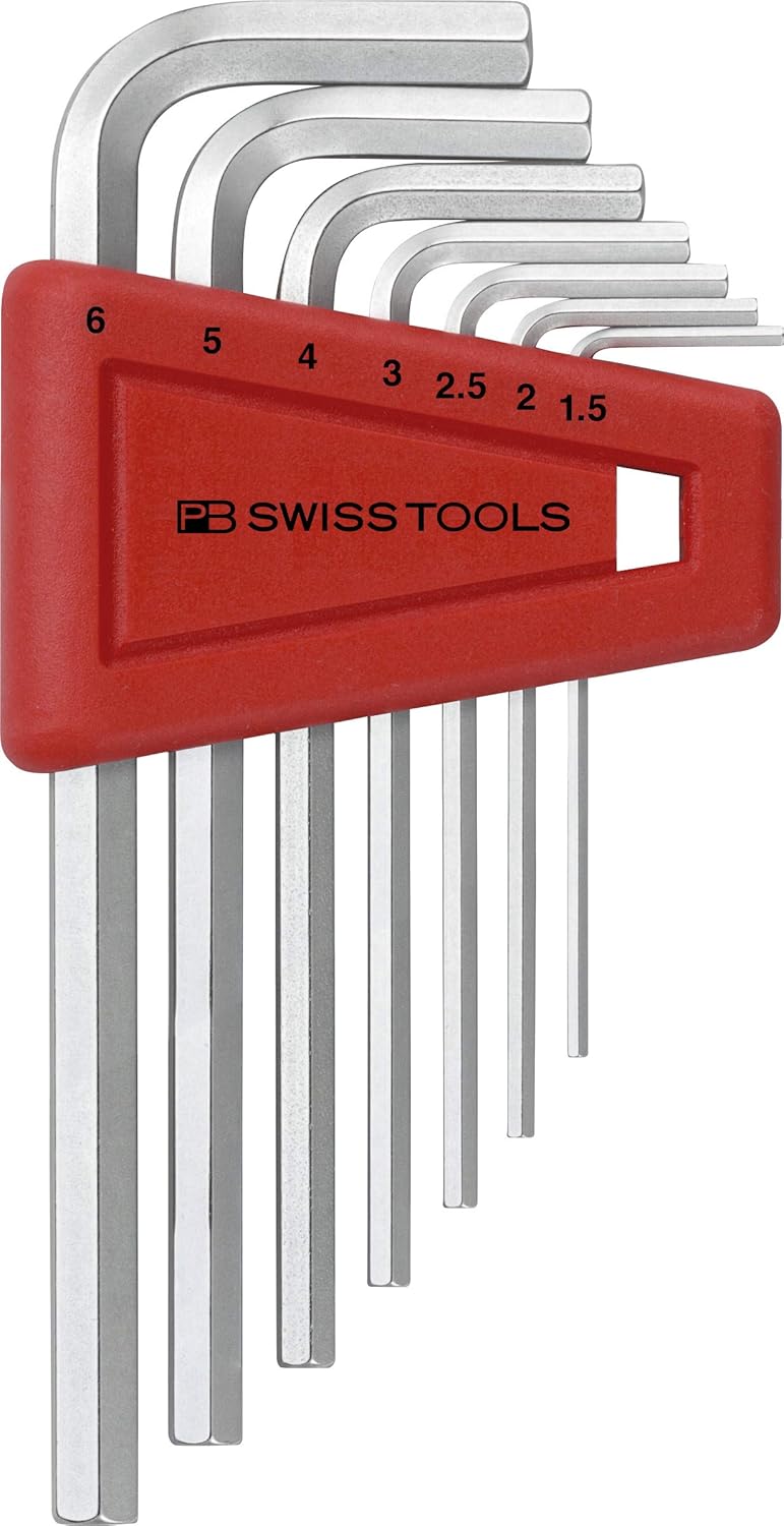 Innensechskantschlüsselsz.PB210H-6CN, 7-tlg. (1,5/2/2,5/3/4/5/6 mm)