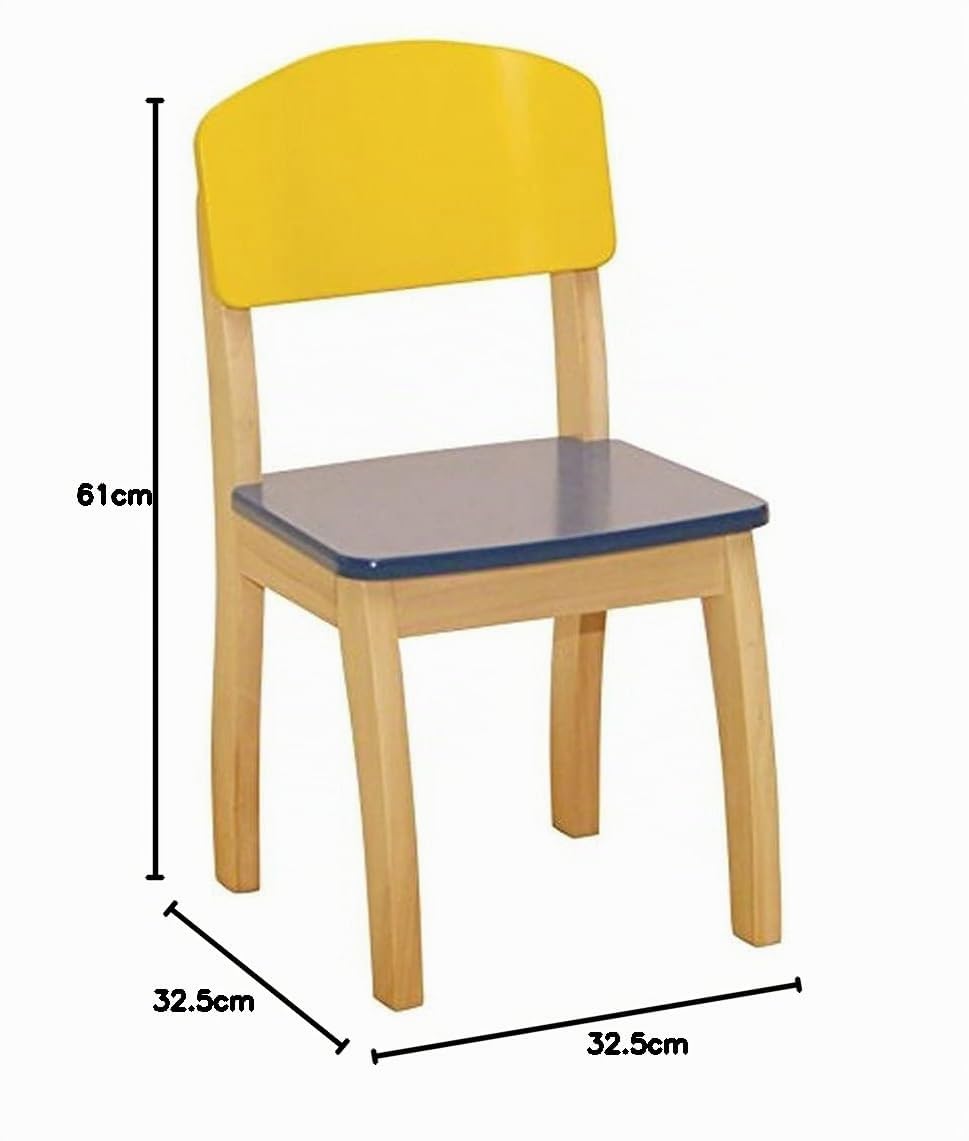 Kinderstuhl mit Lehne, Bunt
