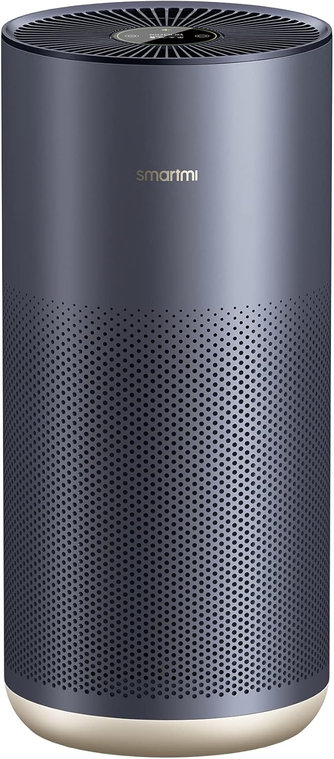 Luftreiniger mit HEPA-Filter und UV-Desinfektion, Dunkelblau