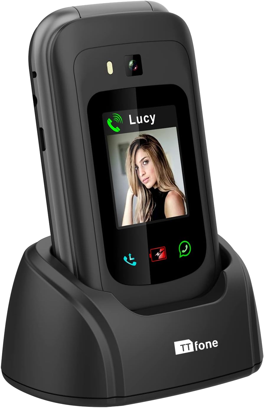 4G Senior Flip Handy mit Notfallhilfe-Taste, solo