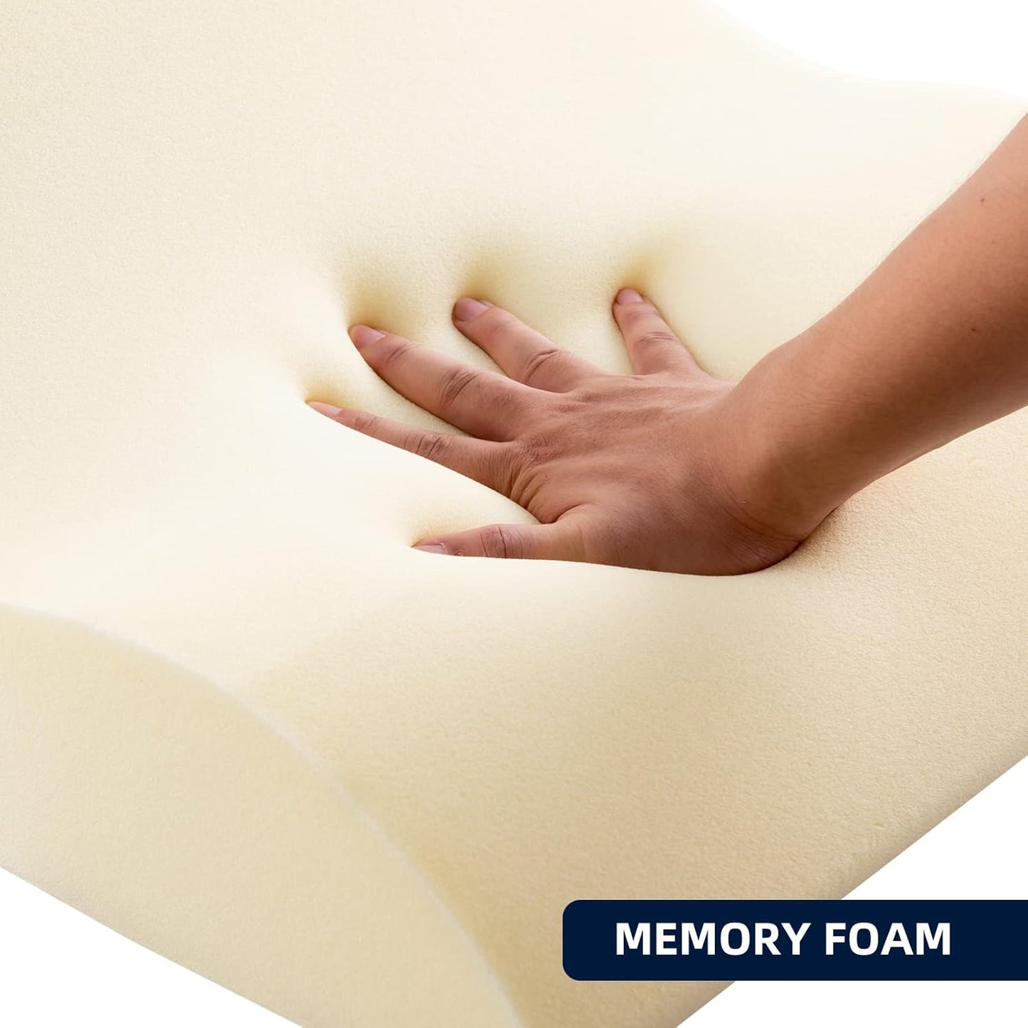 Lesekissen mit Memory-Schaum für Rückenunterstützung, Extra Breite 56cm Grau