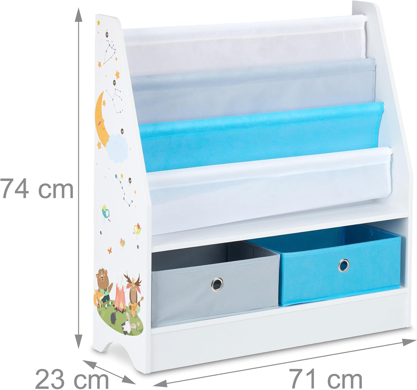 Kinderregal, Bunt
