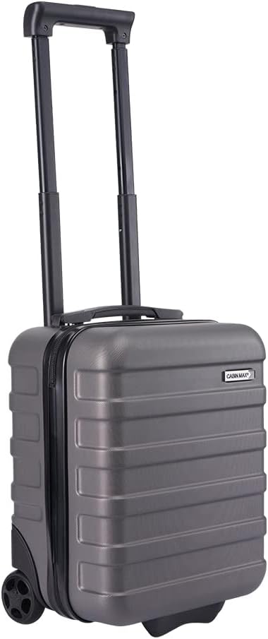 Hardcase Handgepäck-Trolley TwinWheel, 40 x 30 x 20cm, 2 Räder Graphite