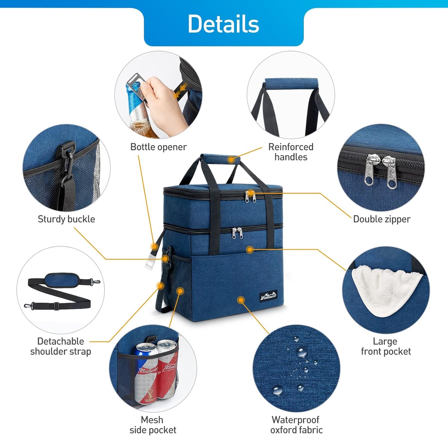 Kühltasche, 30L-marineblau / 30L