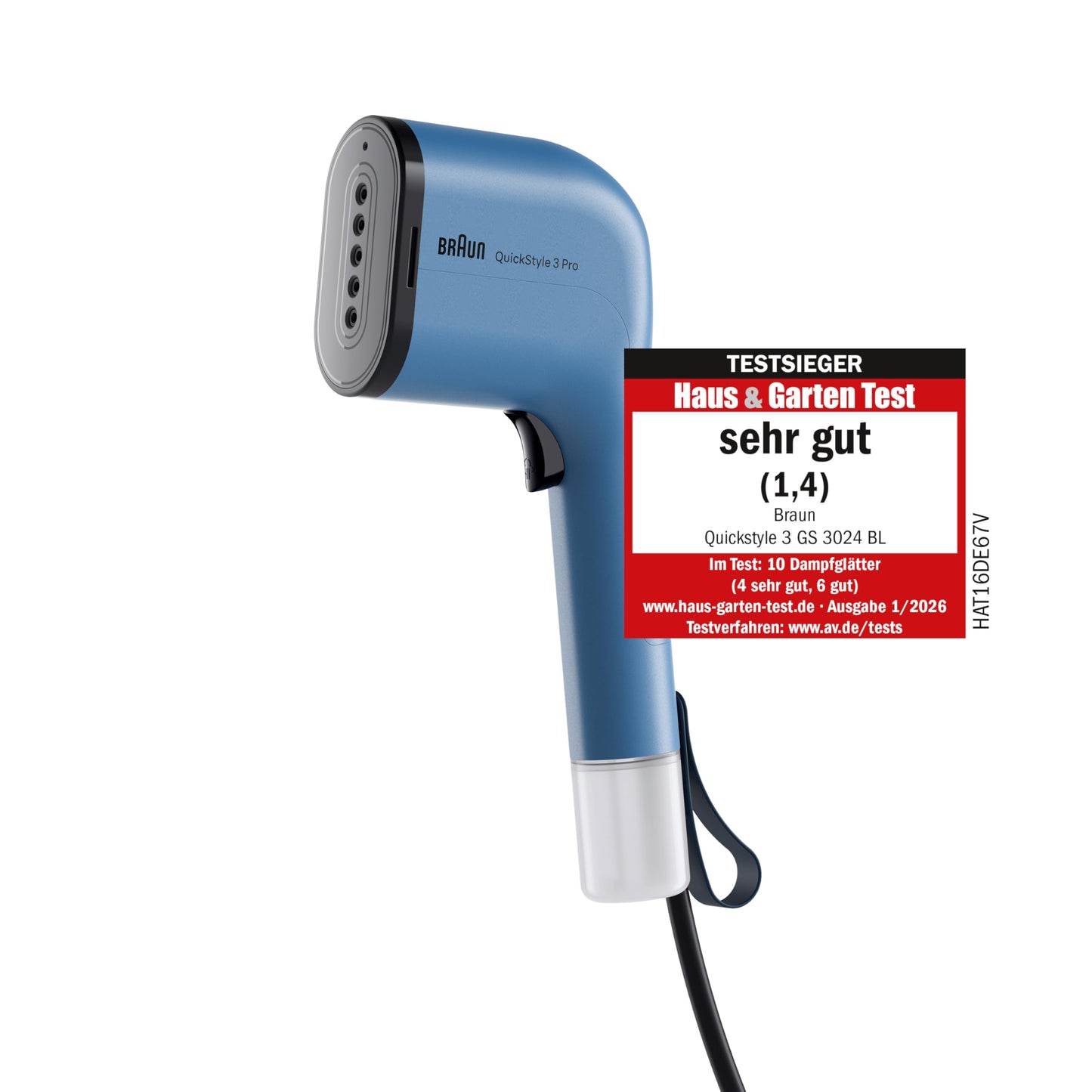 Dampfglätter QuickStyle 3, Blau