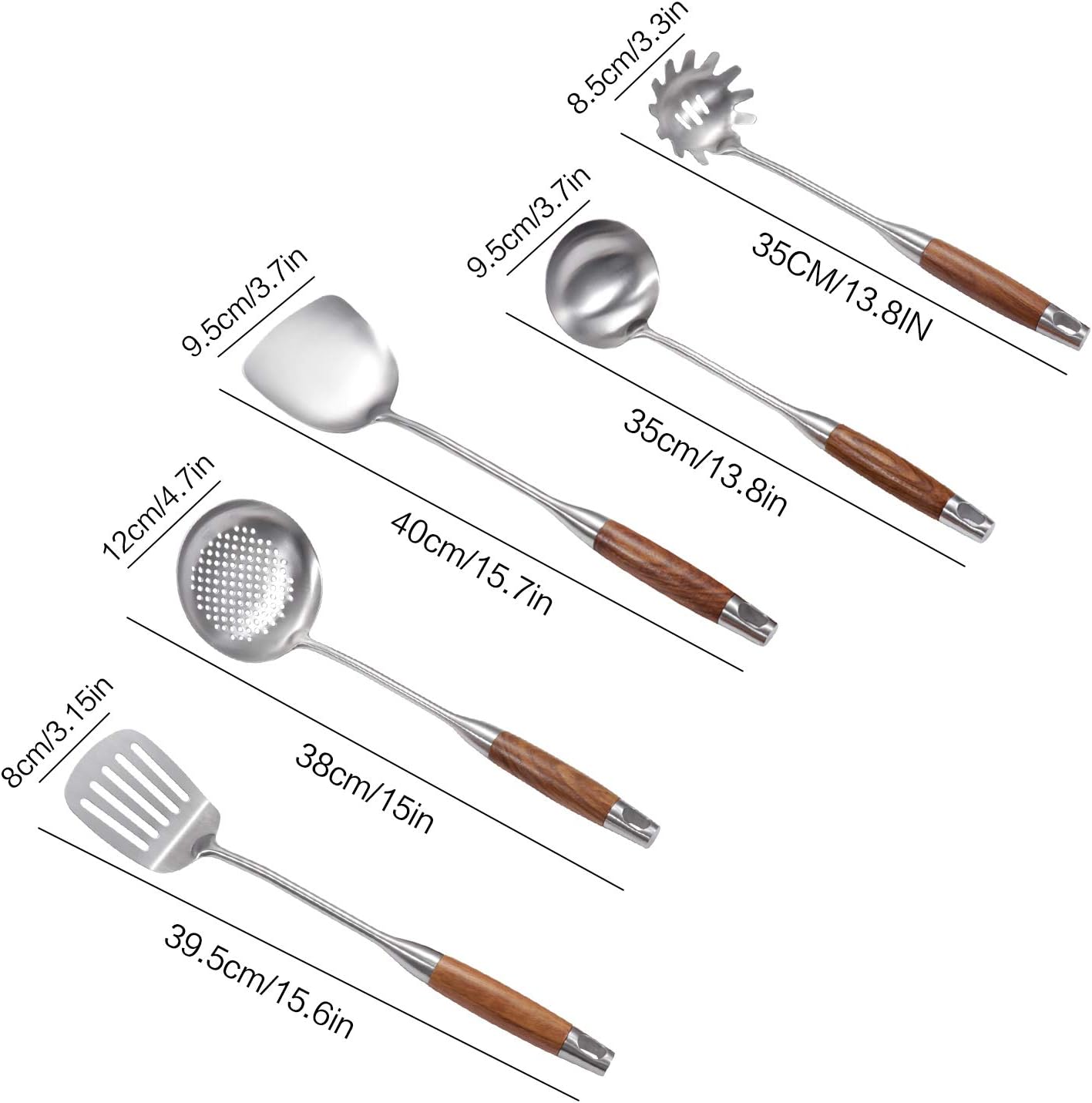 5-teiliges Küchenutensilien-Set