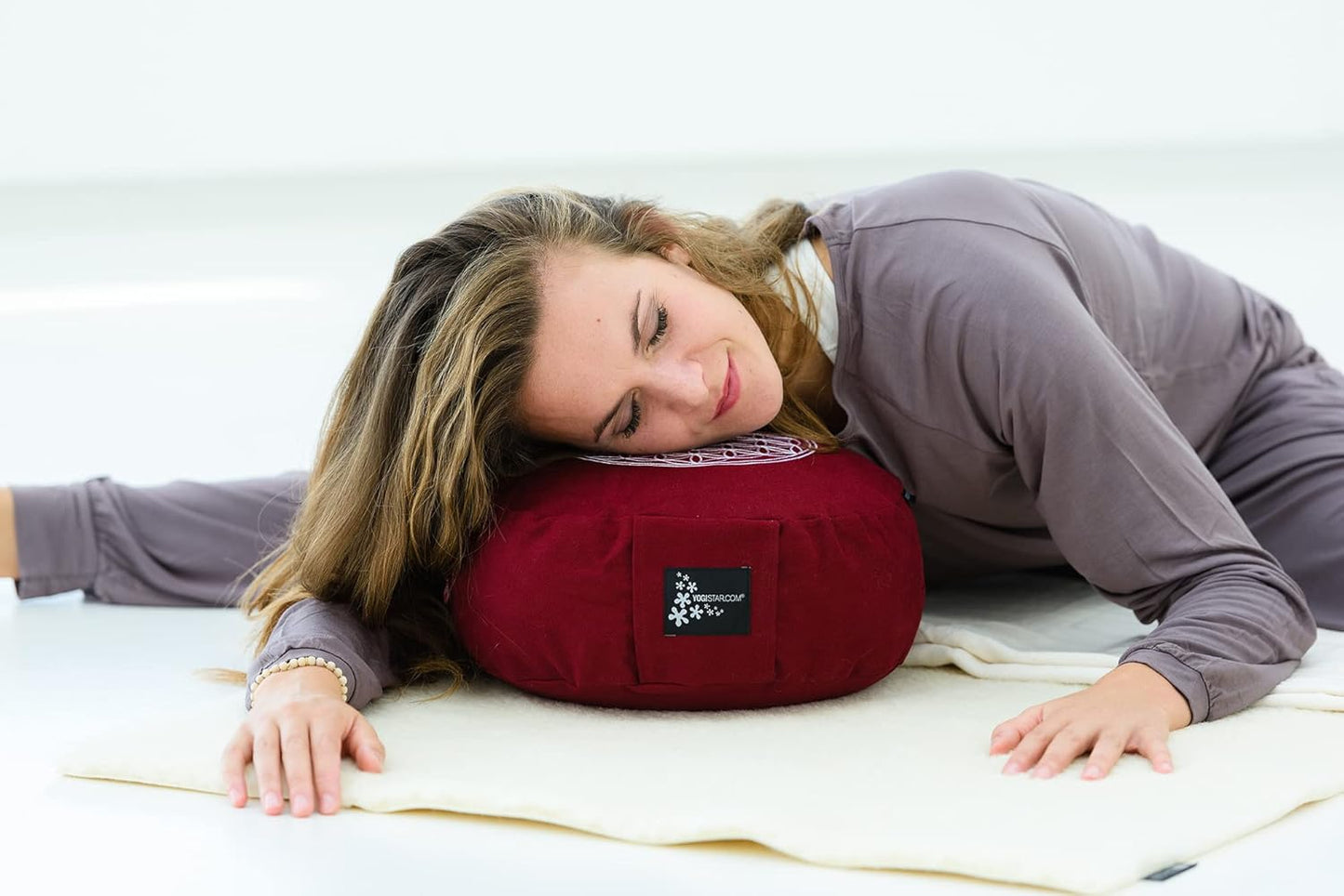 Yogamatte aus Schurwolle