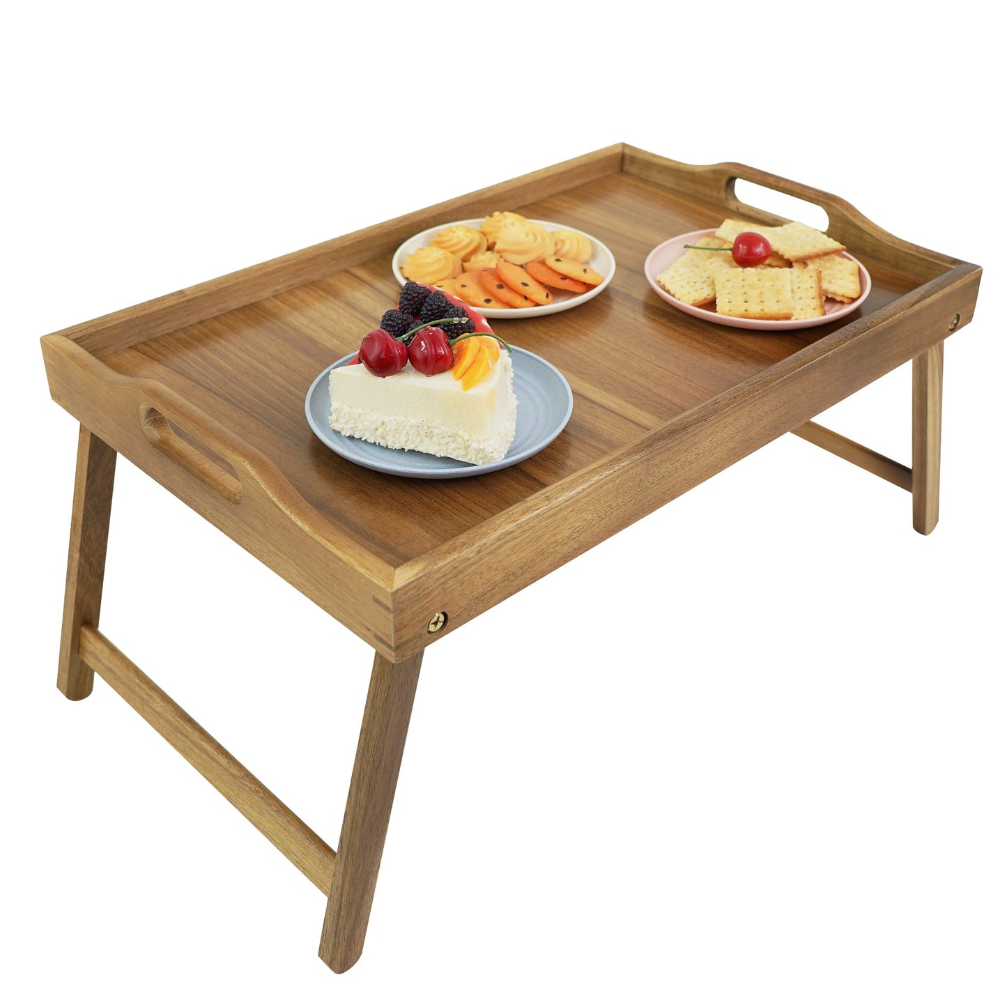 Frühstückstablett mit klappbaren Beinen, L
