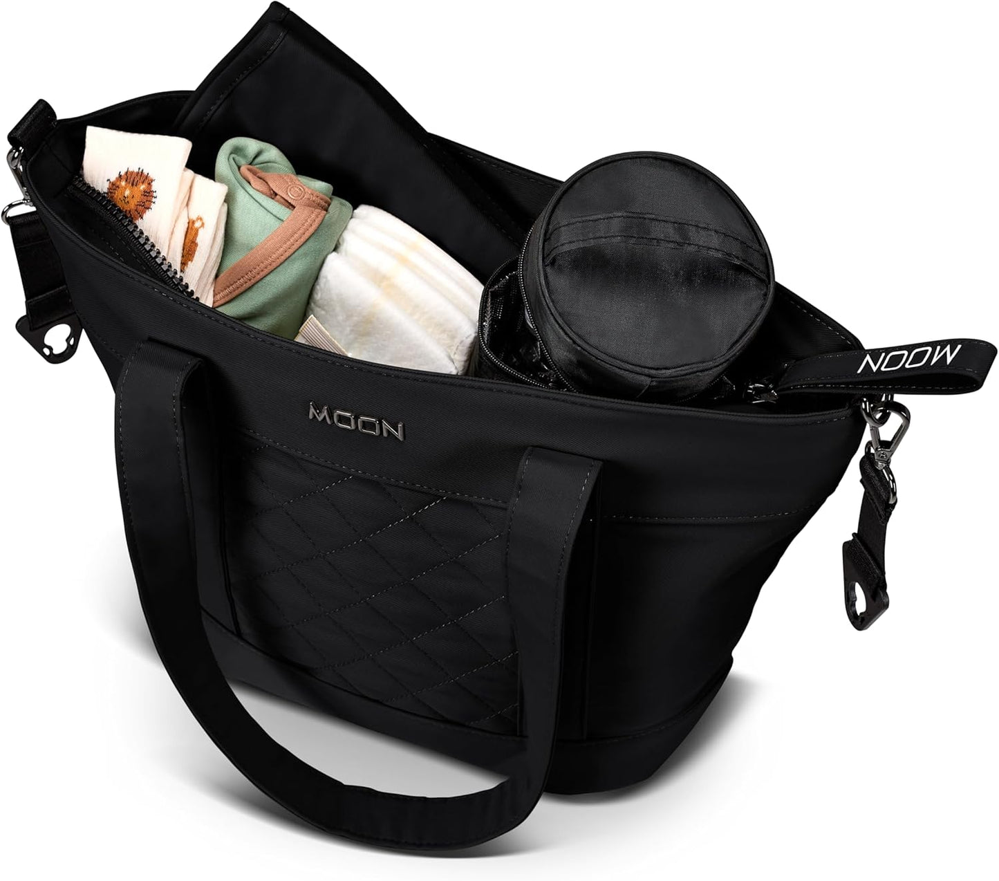Wickeltasche V-Shape, Schwarz
