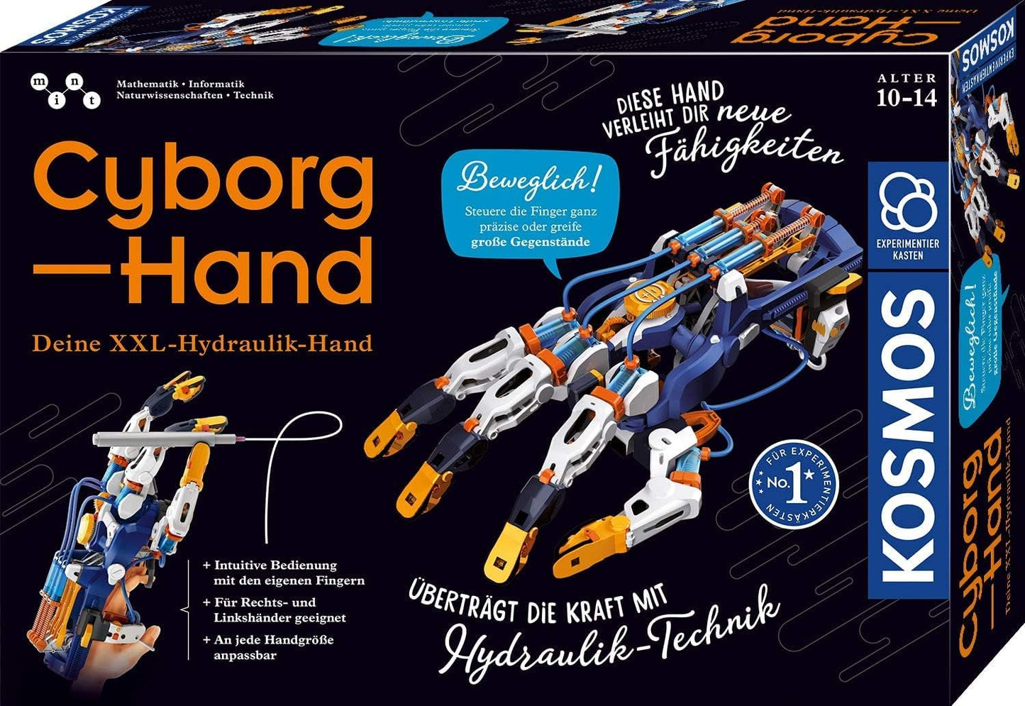 Hydraulisch gesteuerte Cyborg-Hand für Kinder ab 10 Jahren, Cyborg Hand