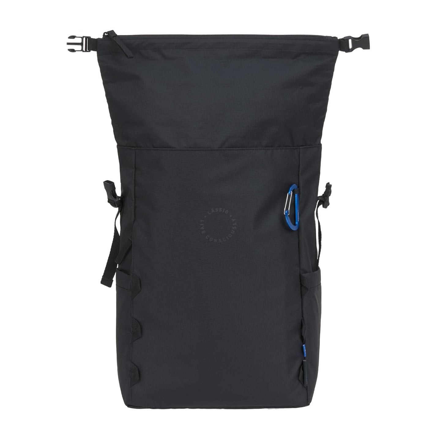 Wickelrucksack mit Wickelunterlage & Kinderwagenbefestigung, Schwarz