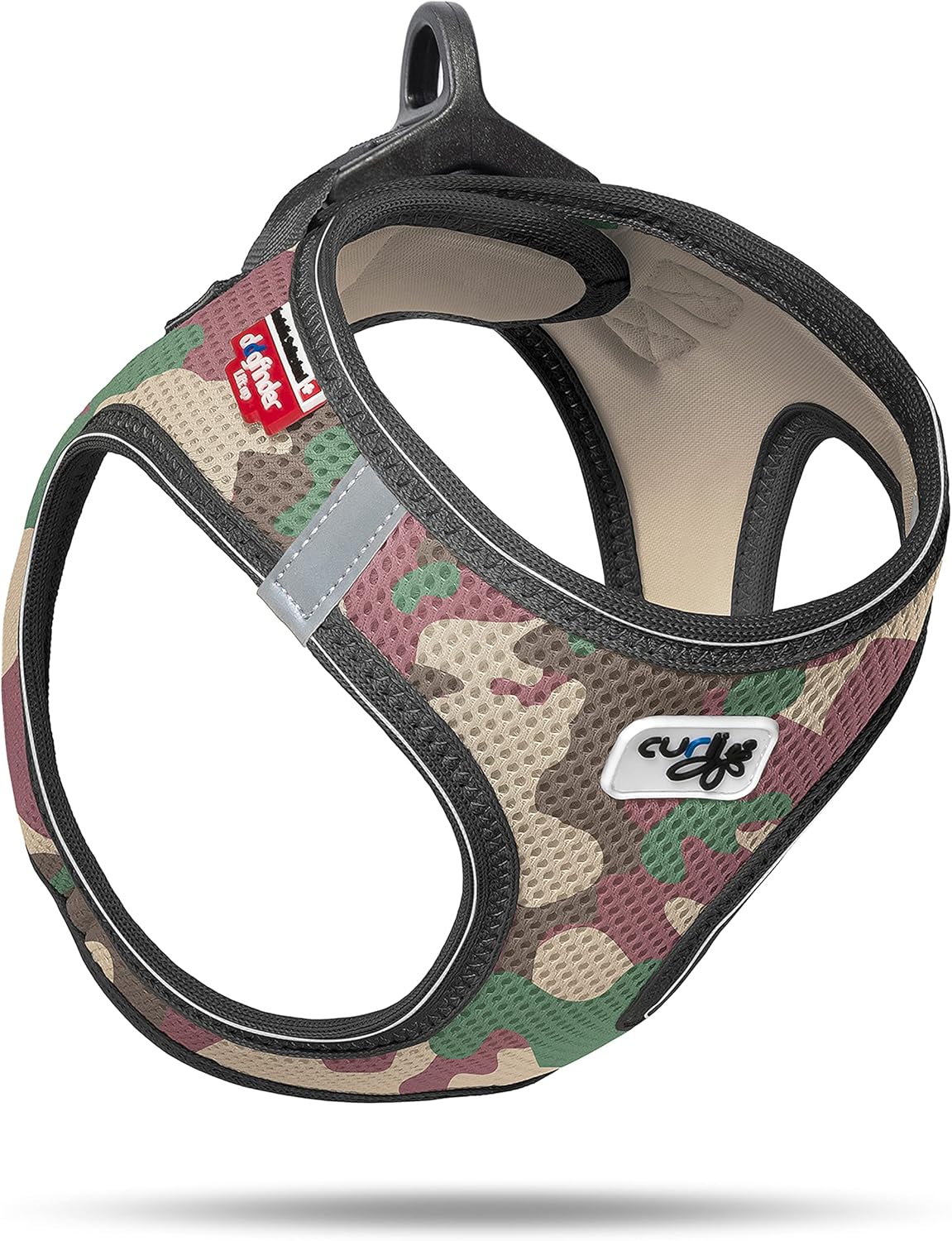 PN1370 Air-Mesh Camo M Hundegeschirr, ohne curli D-Ring Buckle M Tarnung
