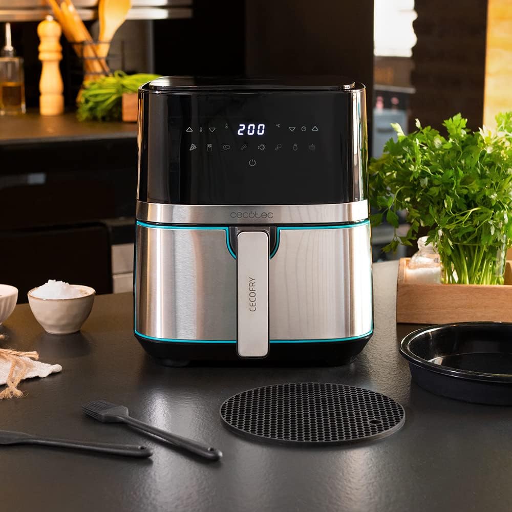 Heissluftfritteuse Full Inox, Inoxblack | Zubehör Full Pro