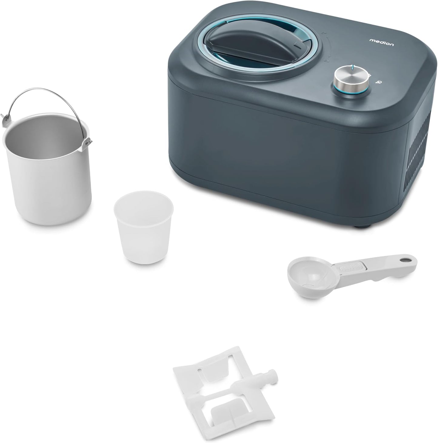 Eismaschine MD 10169 mit Kompressor