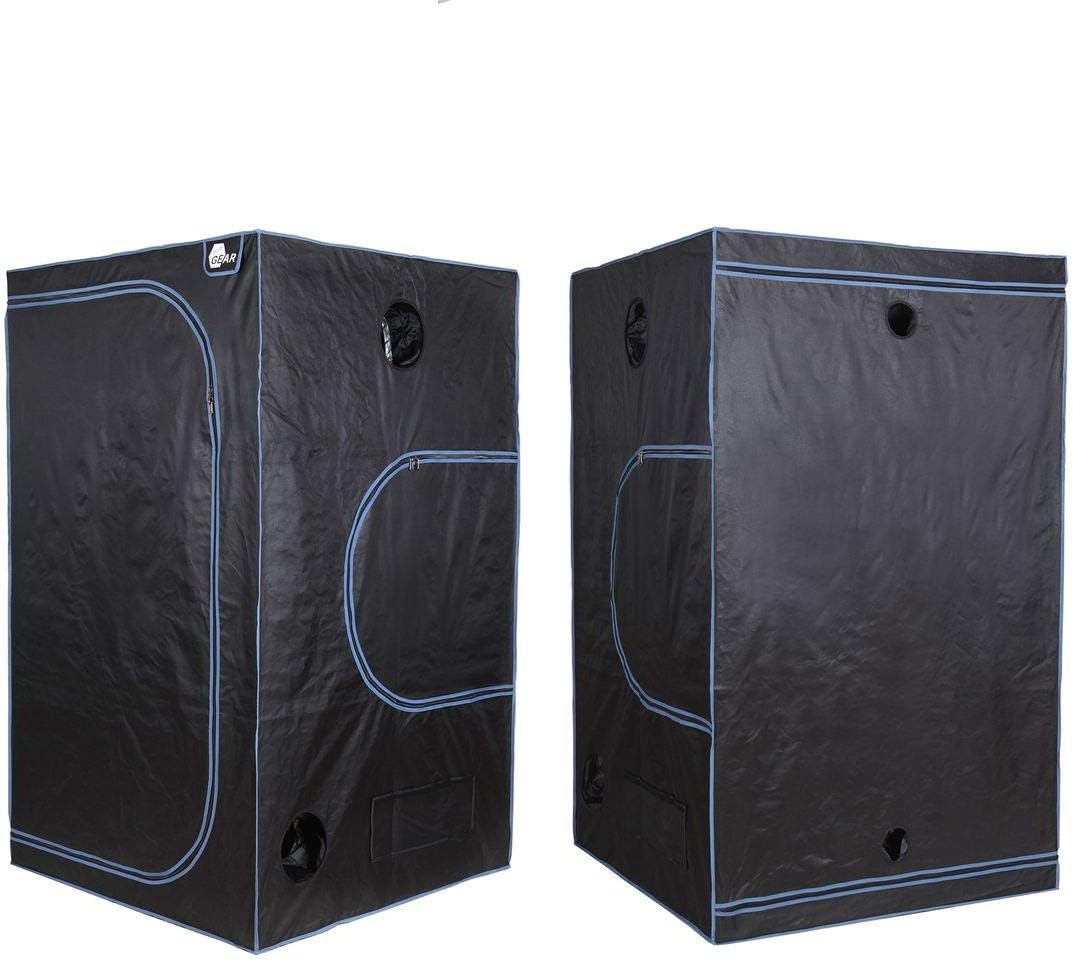 Growzelt Plantsville, 120x120x200 Cm / Schwarz
