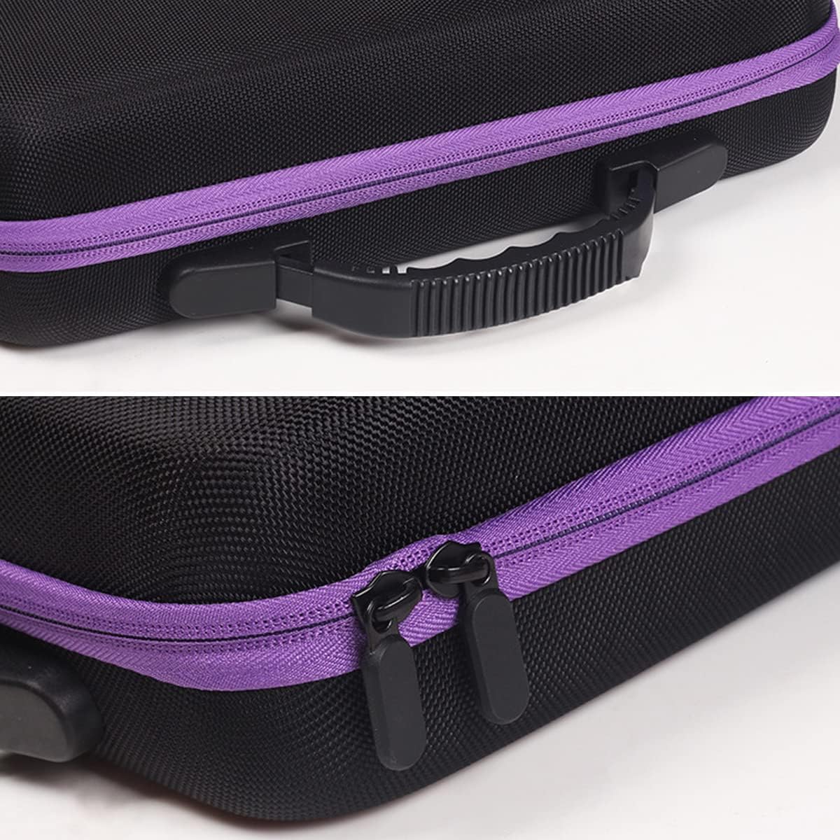Aufbewahrung für ätherische Öle (60 Flaschen), Purple