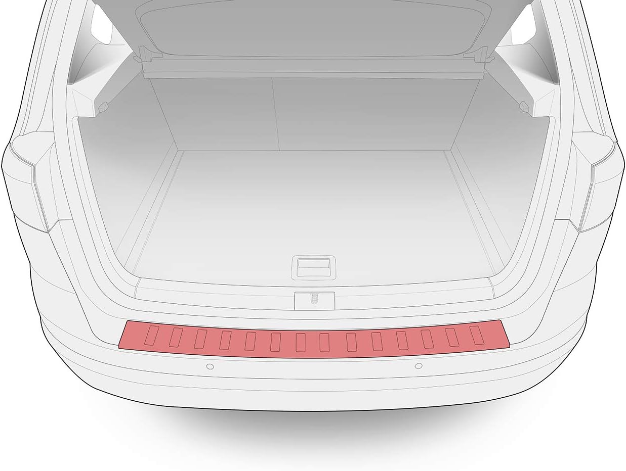 Ladekantenschutz für VW Tiguan 2 & Allspace (2016-2024), Silber
