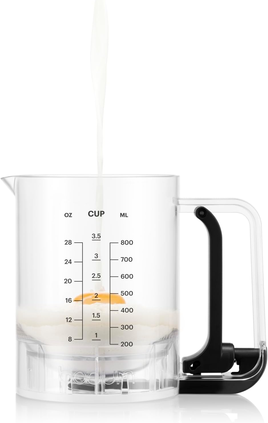 Pfannkuchenmixer, 28Oz Schwarz