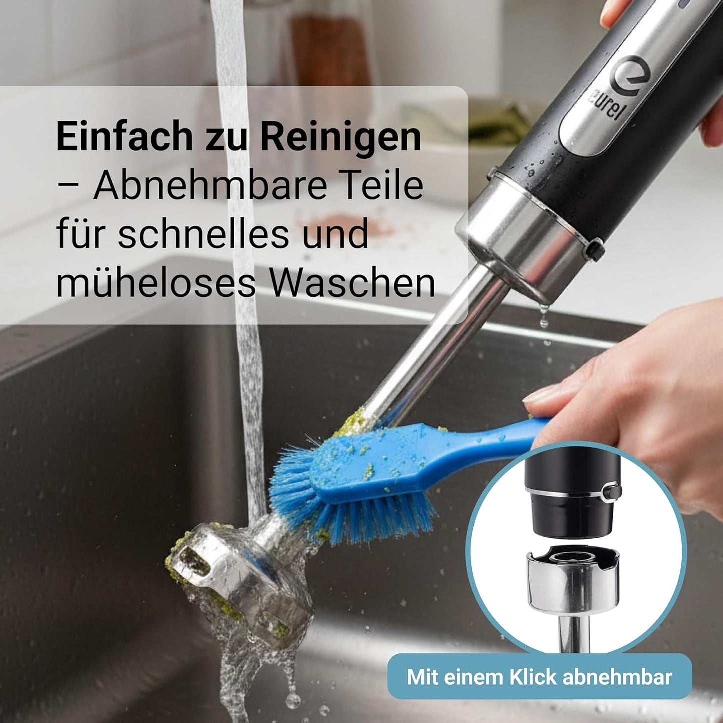 Akku Stabmixer-Set mit Zubehör, 150W inkl. TRENDLine Zubehör