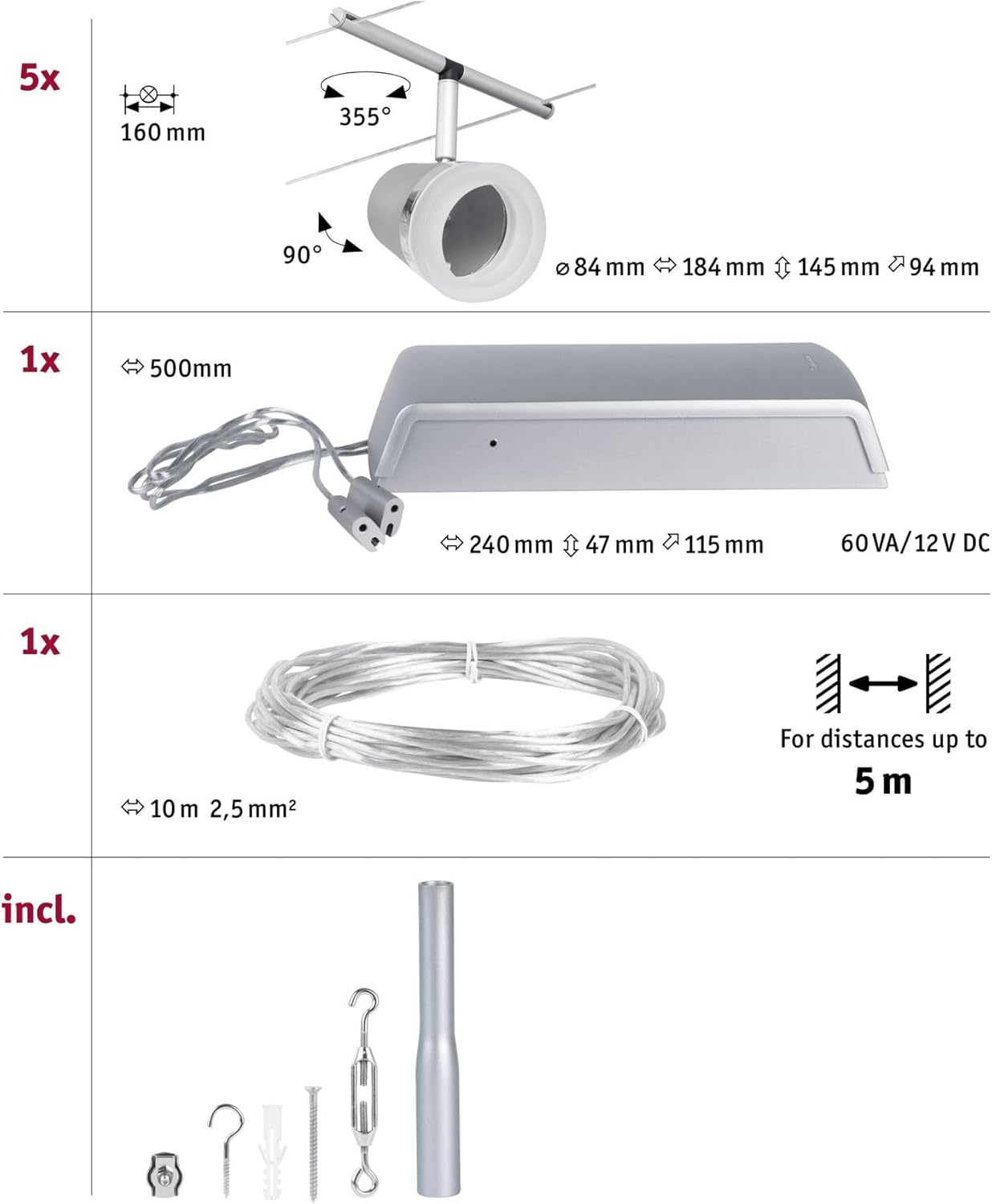 CorDuo - Seilsystem-Set