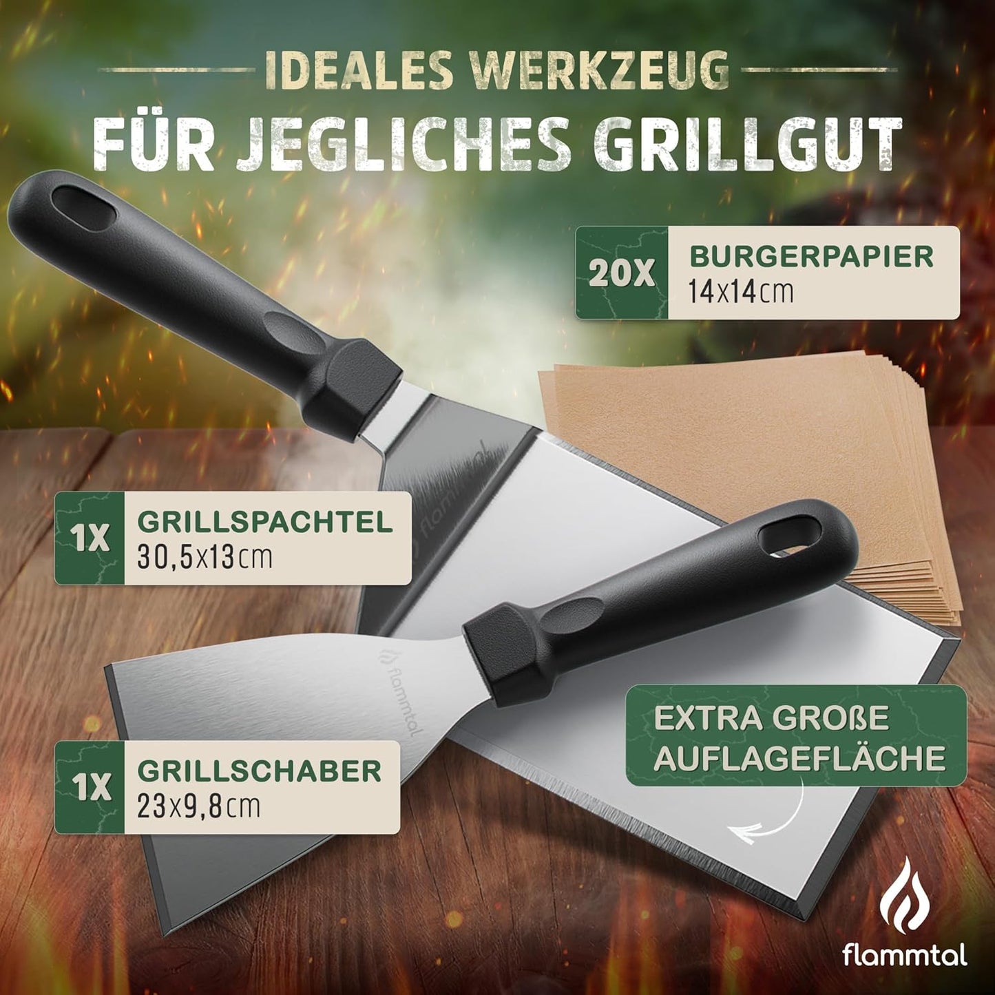 Grillspachtel-Set