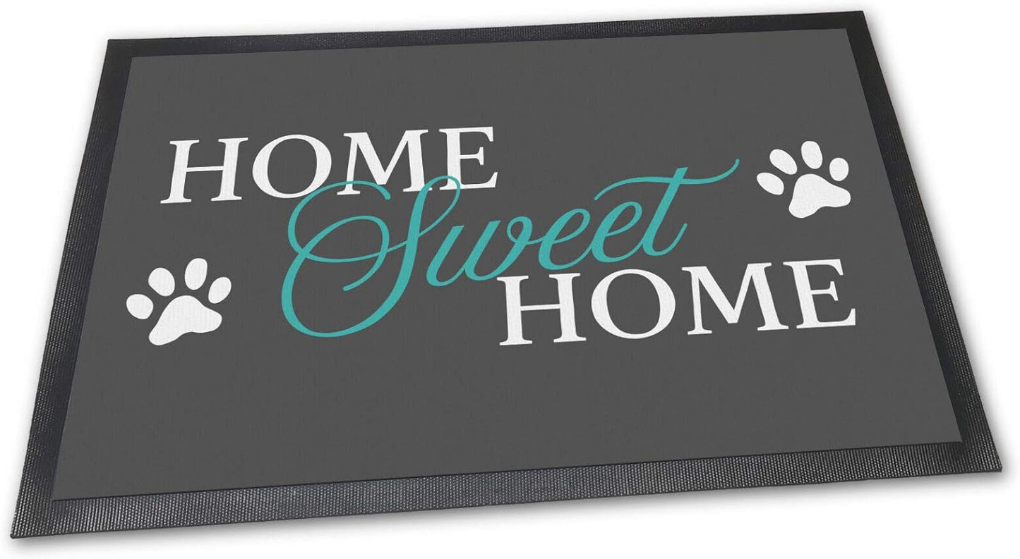 Fussmatte mit Spruch "Home Sweet Home" (75x50 cm), 75 x 50 cm