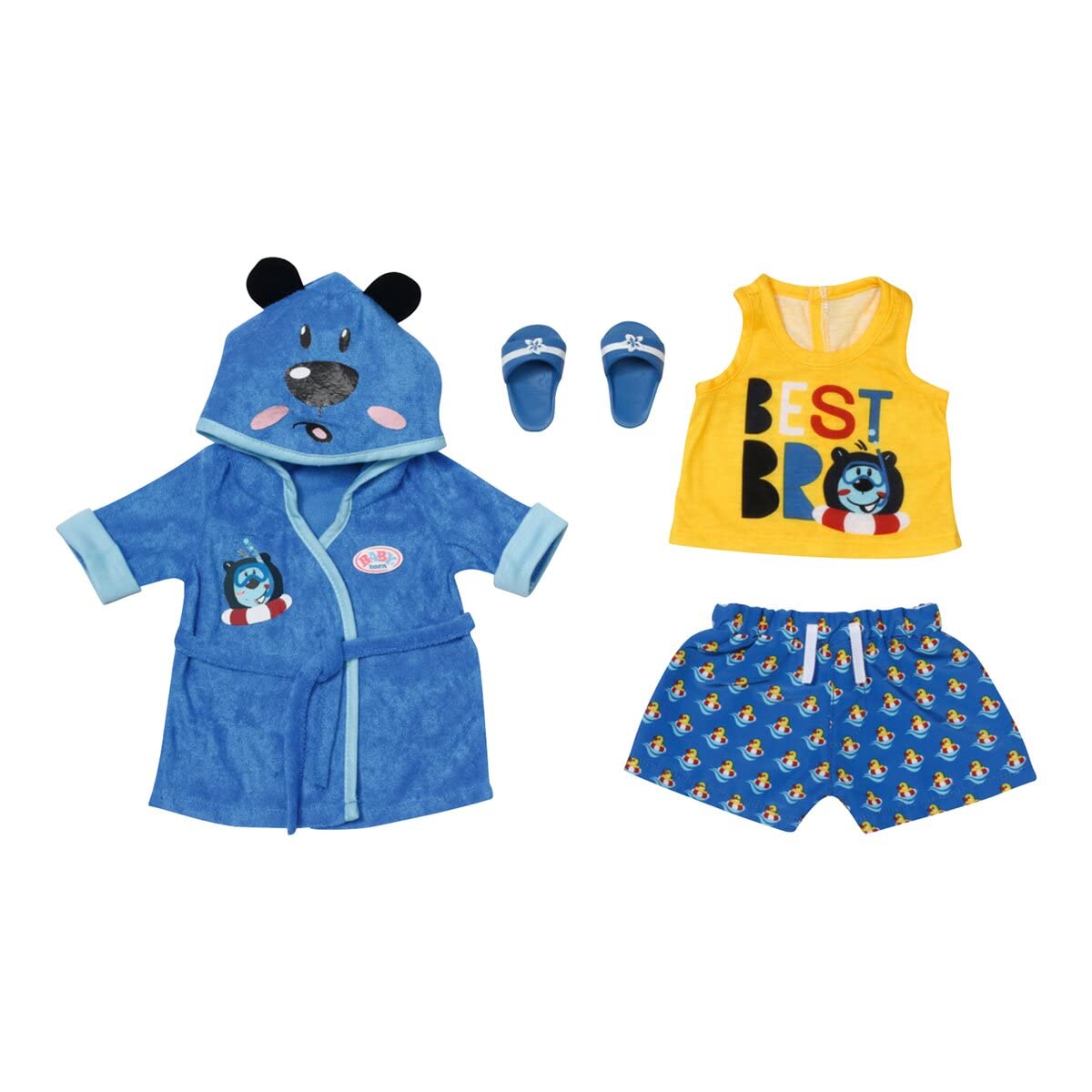 Puppenkleidung Bade-Set