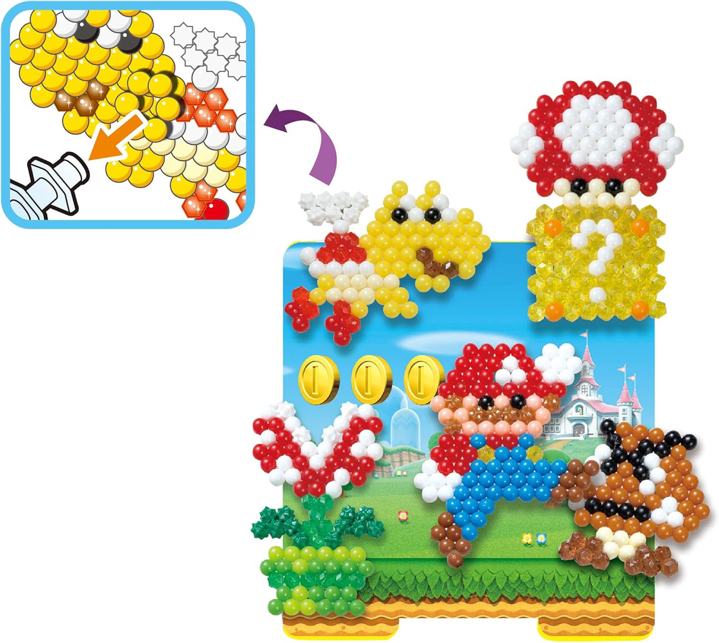 Creation Cube - Super Mario, Kreativ Würfel - Super Mario - Bastelset