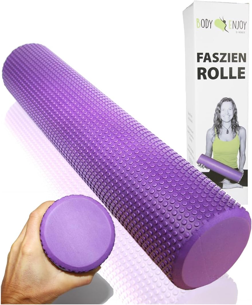 Faszienrolle für Rückenmassage