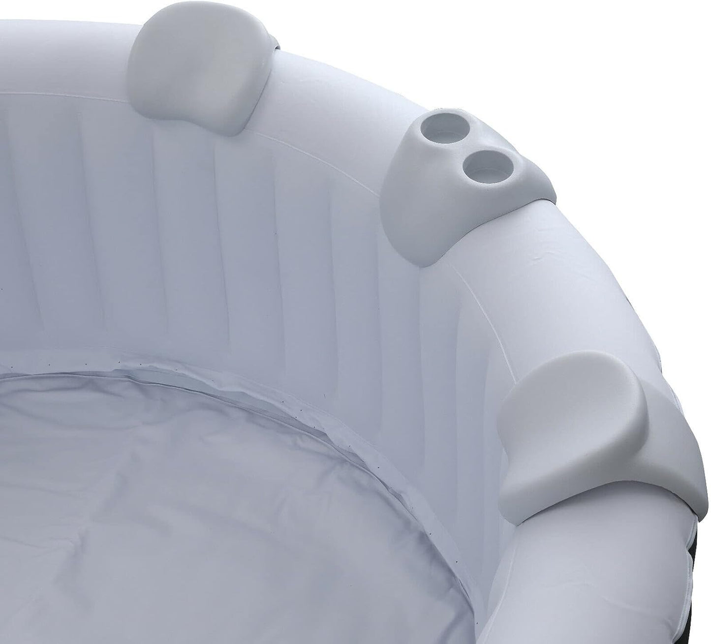 Whirlpool Nackenkissen-Set mit Getränkehalter