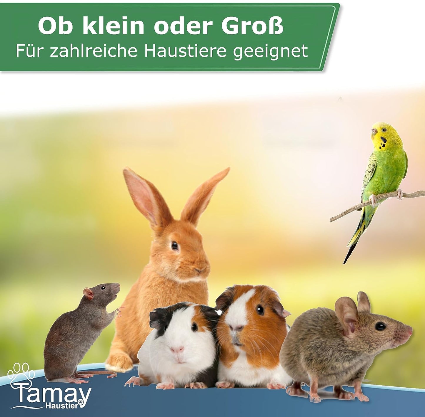 5er-Set Hanf Nagermatten, 5 Stück