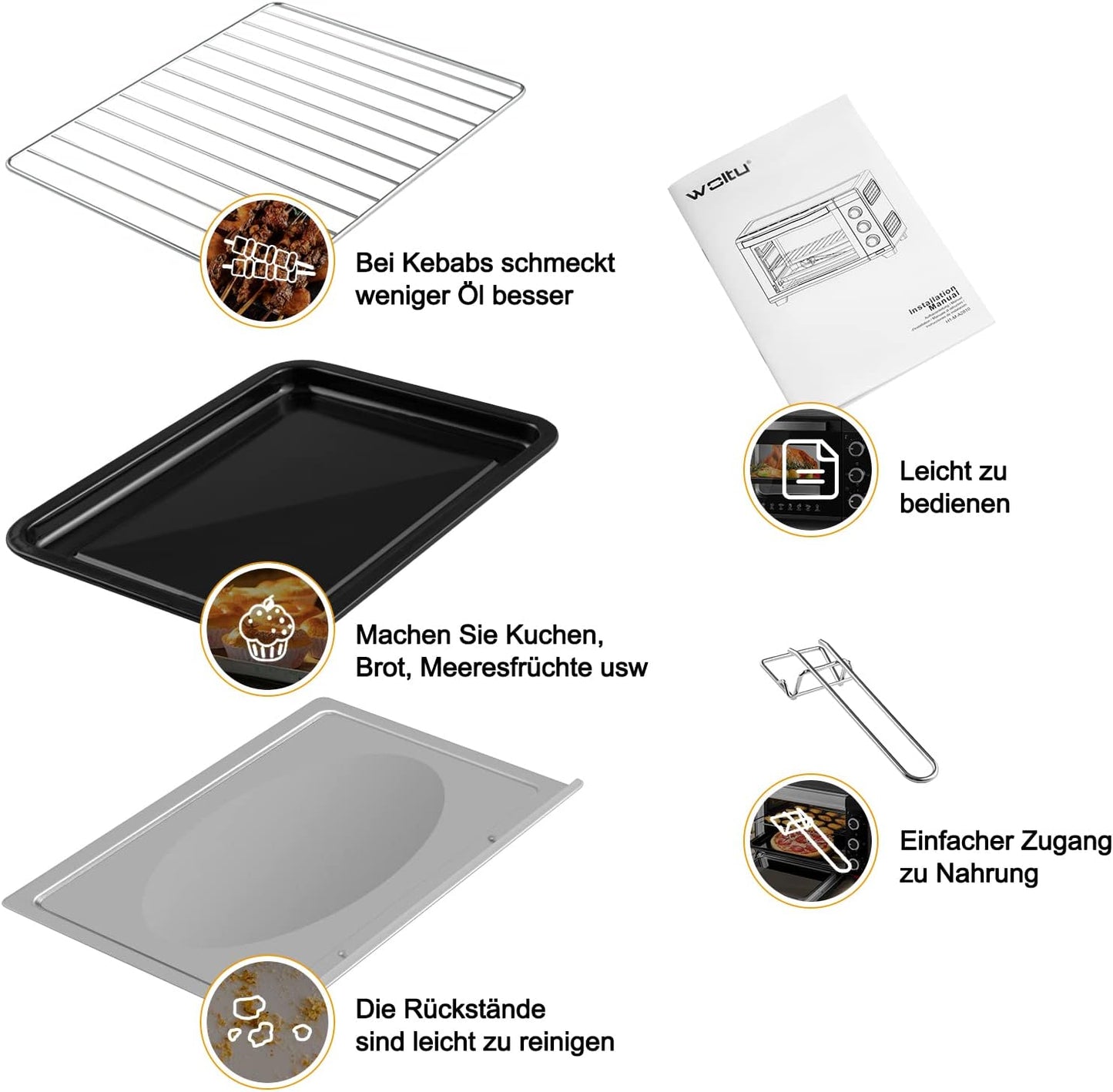 Minibackofen, Schwarz