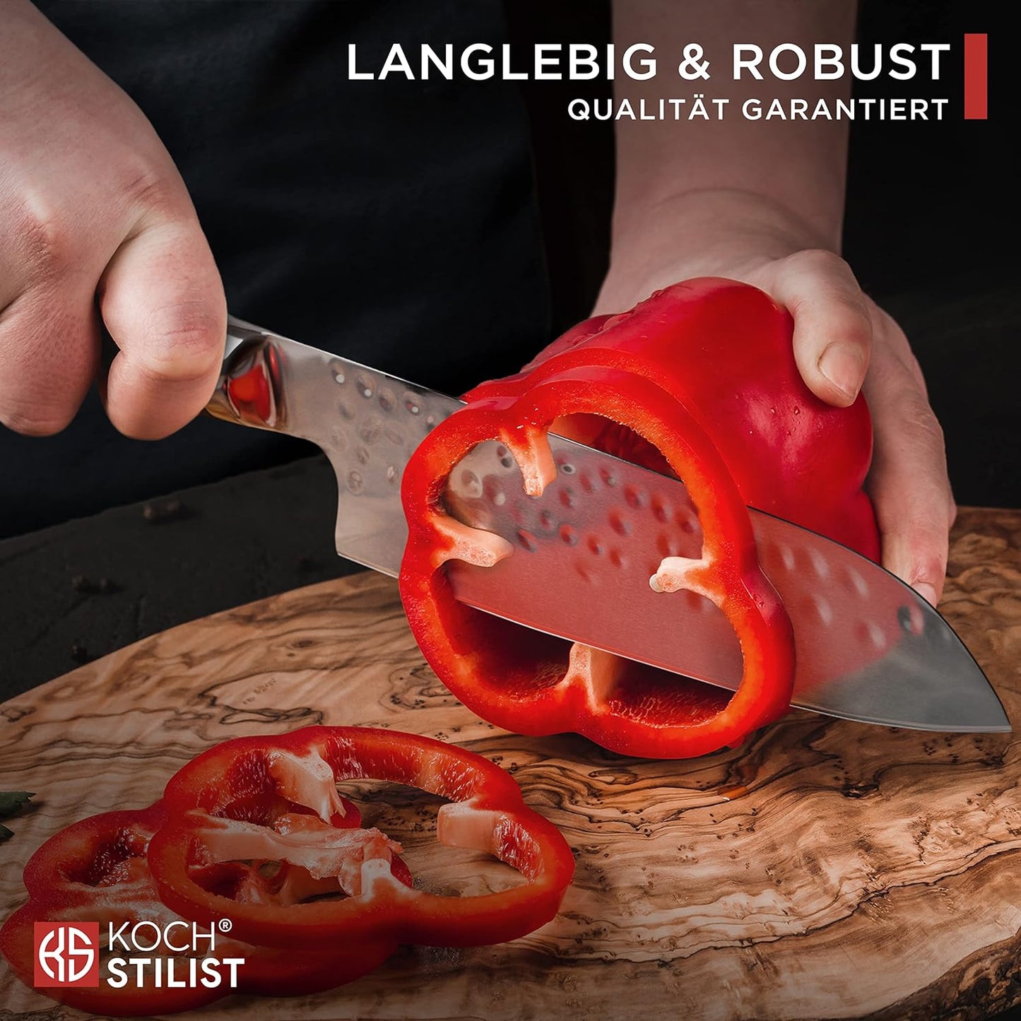 Santoku Messer, Santoku 18cm