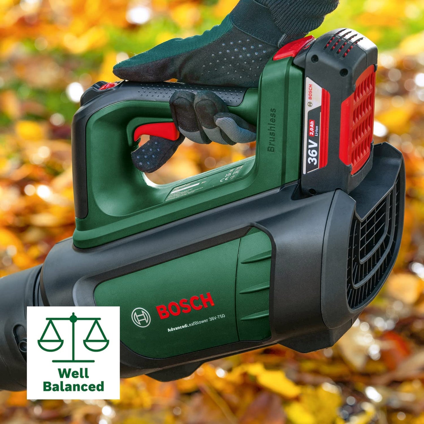 Akku-Laubbläser Advanced LeafBlower 36V-750 BARETOOL, Laubgebläse, Laubbläser | ohne Akku