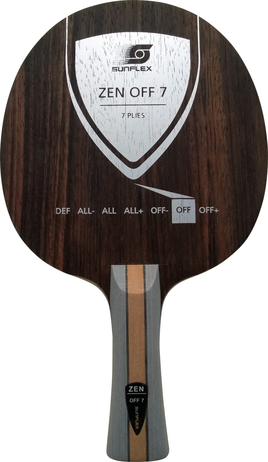 Zen Off 7 Tischtennis-Holz, anatomisch