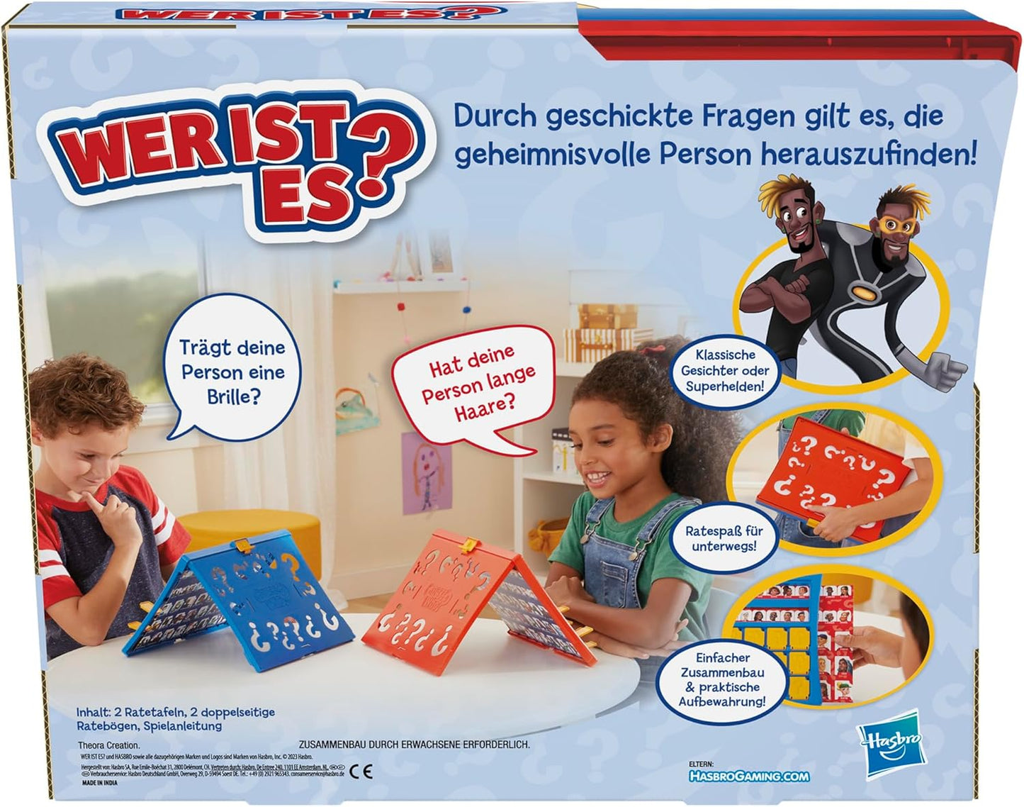 Wer ist es?, original