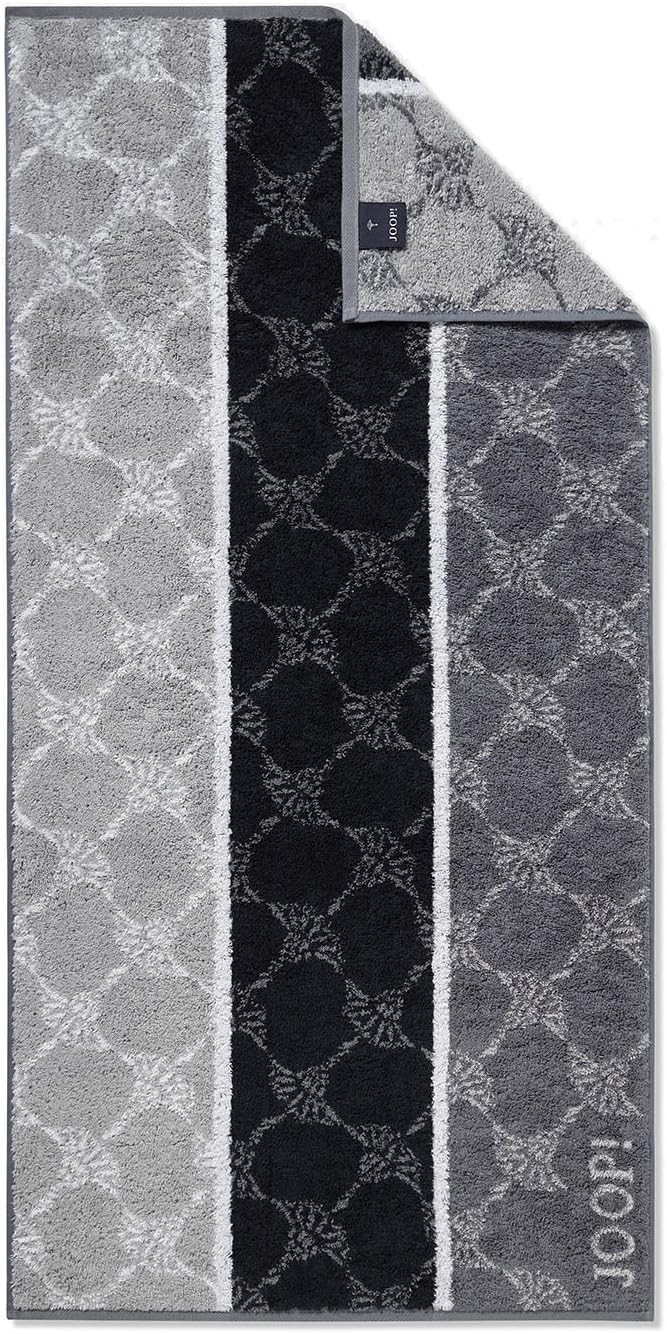 Handtuch Signature Cornflower, Schwarz - 97 Duschtuch 80x150 cm