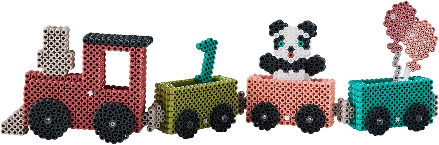 3D Geburtstagszug Bügelperlen-Set