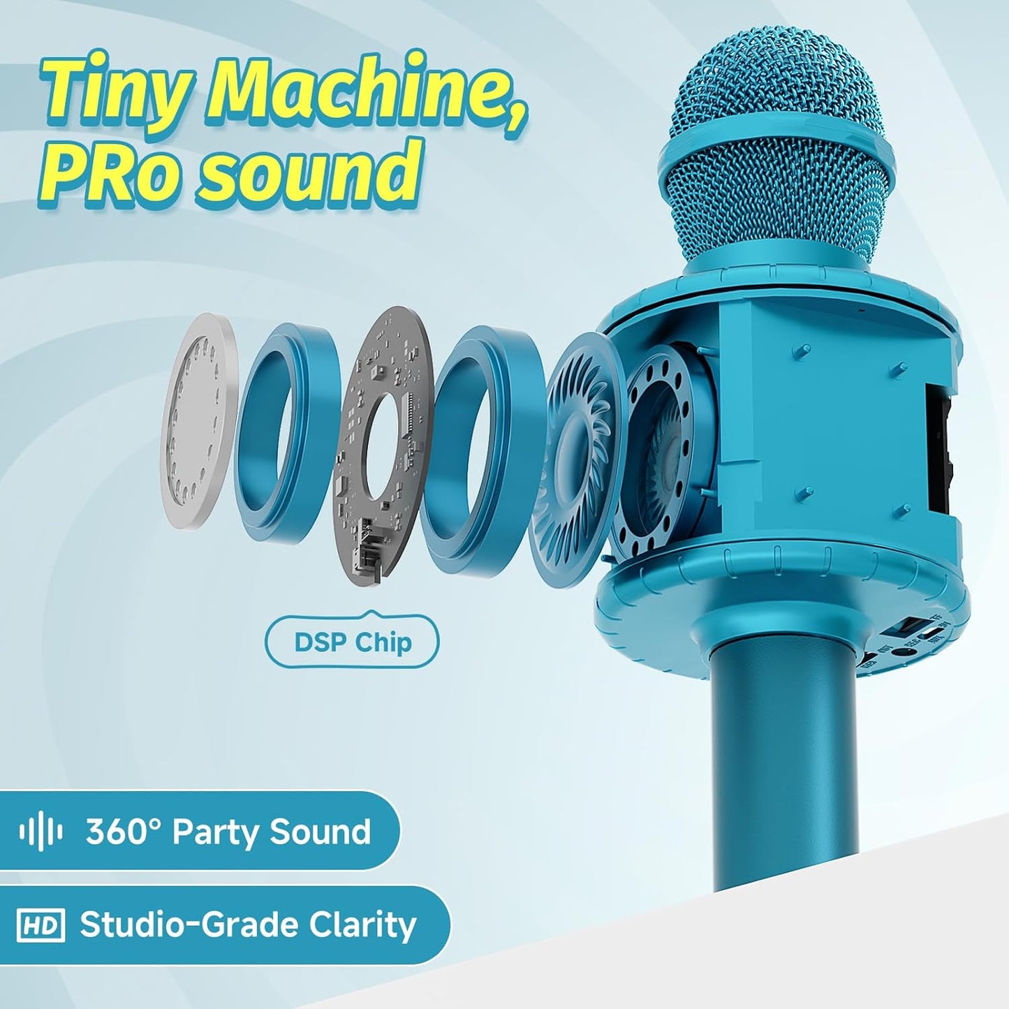 Karaoke-Mikrofon, Blue