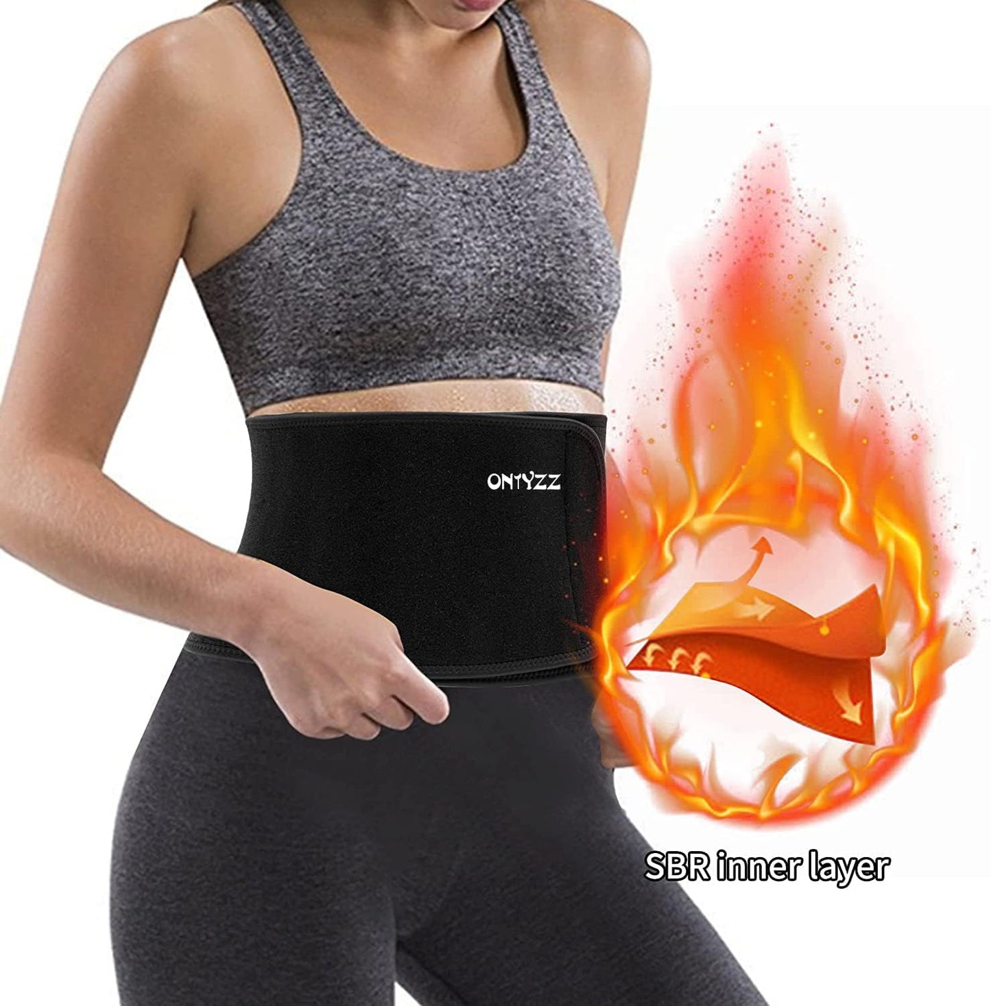 Rückenstützgurt für Sport, 9c-xl: Taille=116-140cm