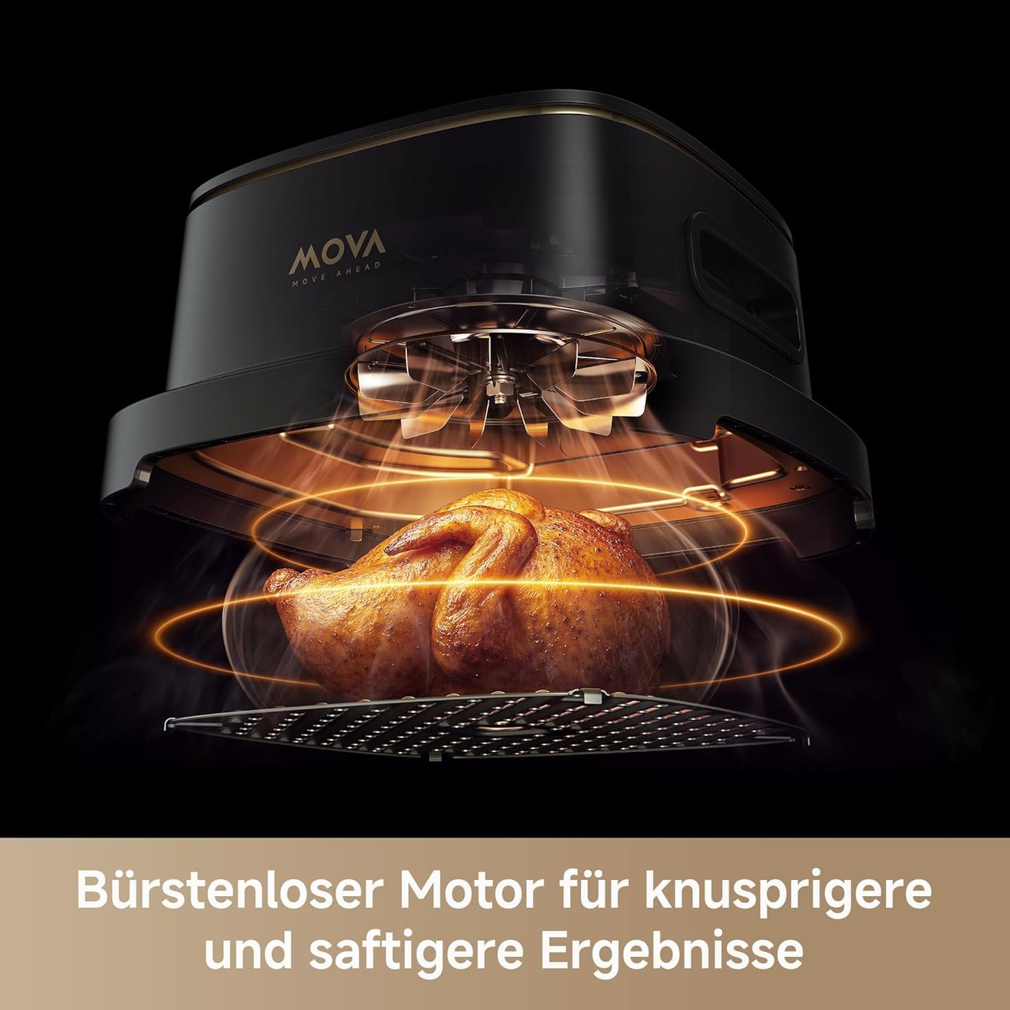 Aeroglass Heissluftfritteuse mit Glasinnenraum AF20 Pro, AF20 Pro